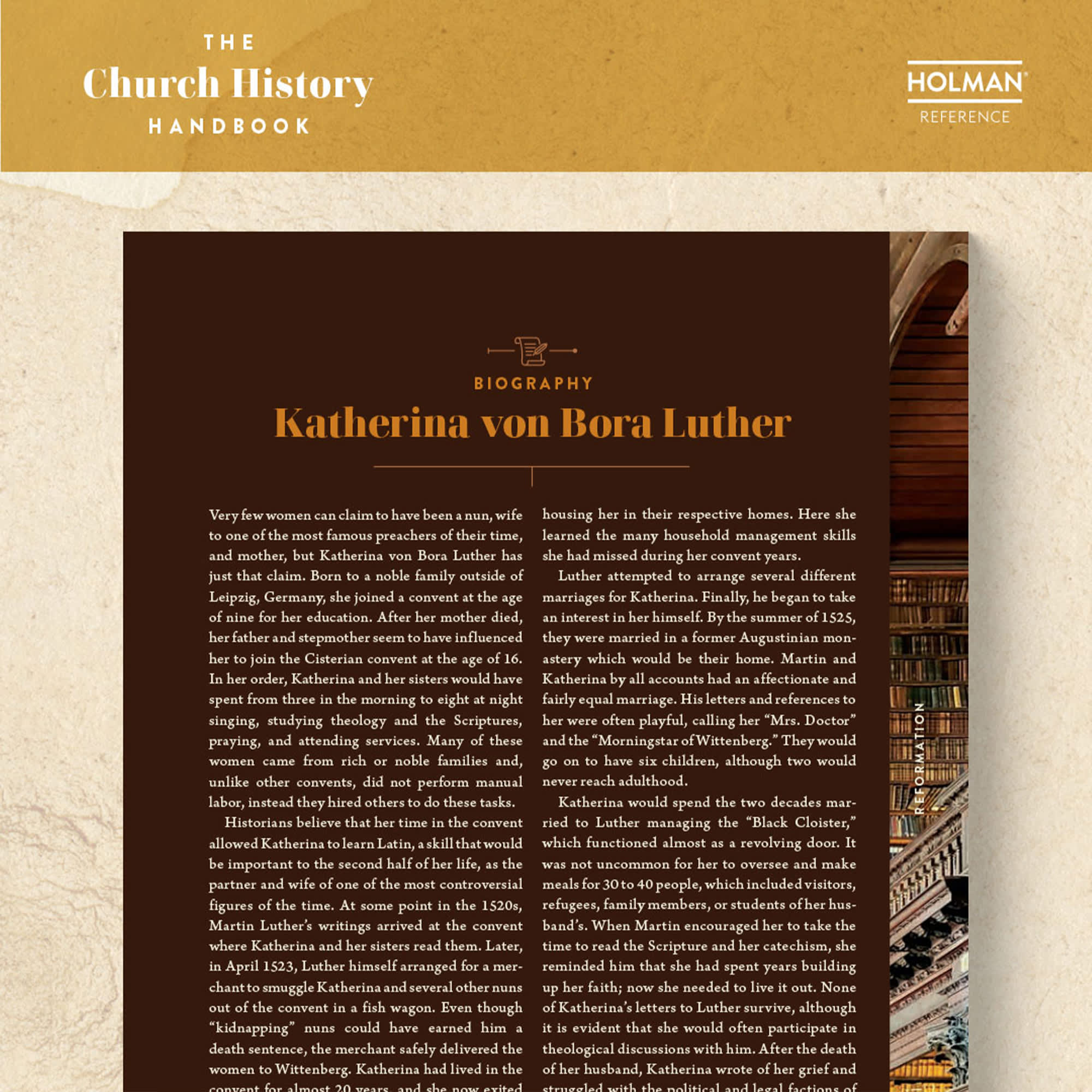 slide 19 of 24 for The Church History Handbook, Clay Cloth Over Board