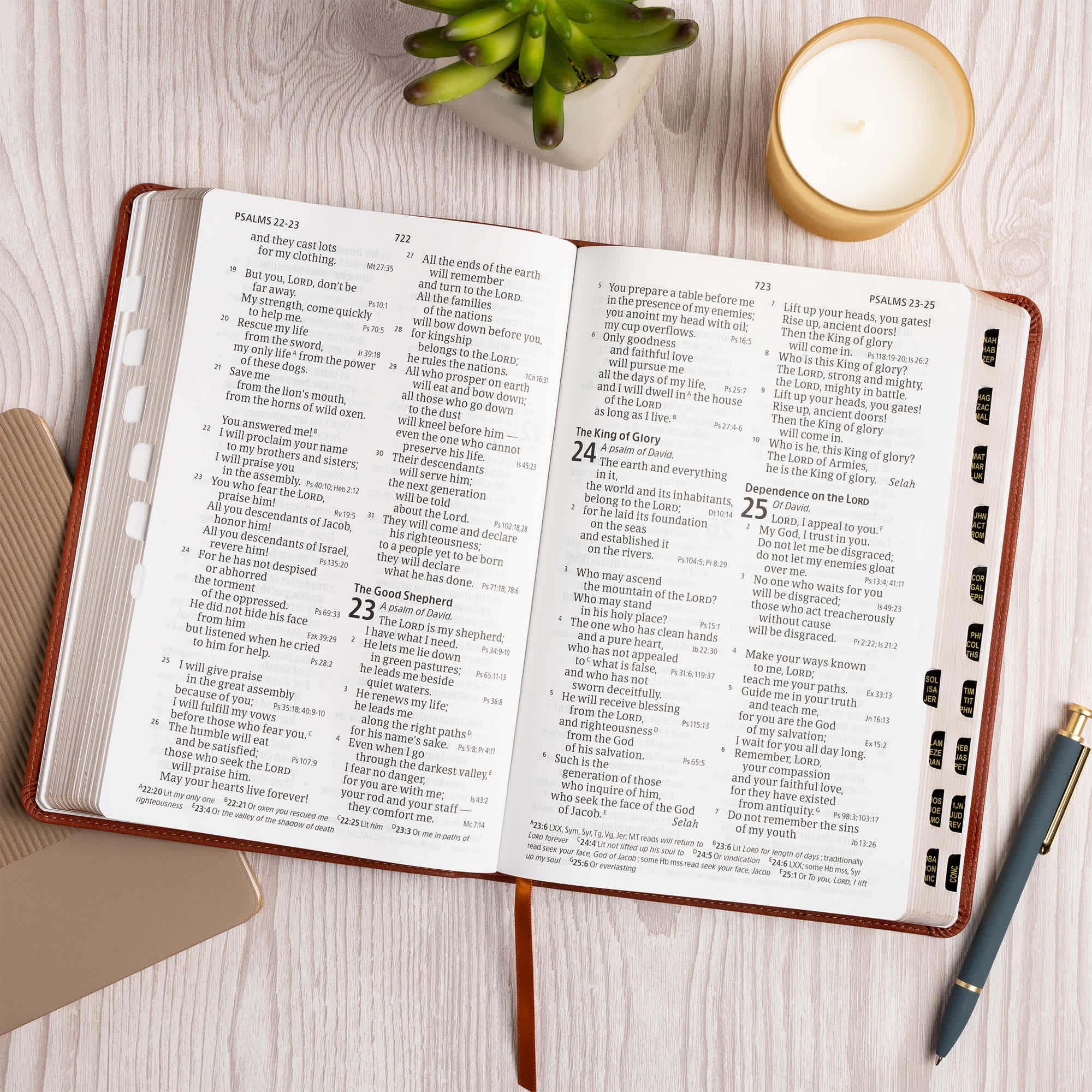 slide 5 of 12 for CSB Giant Print Reference Bible, Digital Study Edition, Burnt Sienna LeatherTouch, Indexed