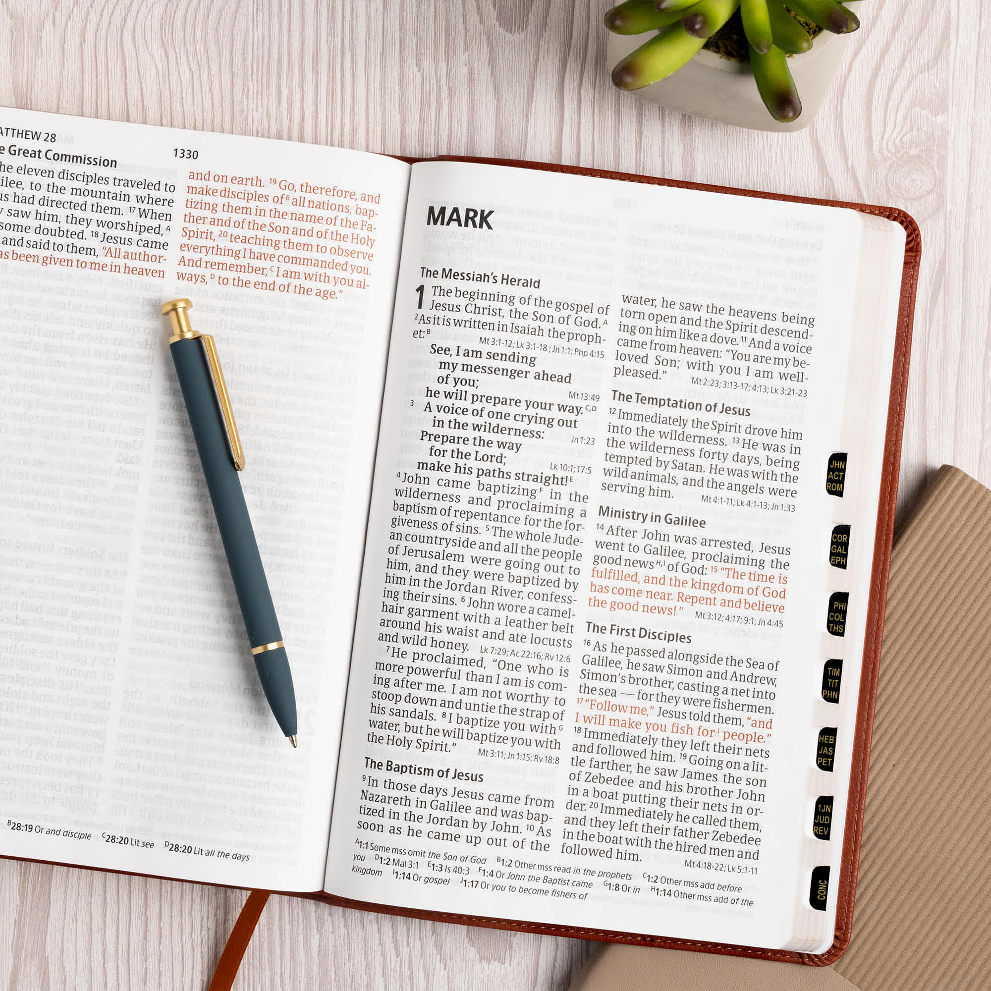 slide 6 of 12 for CSB Giant Print Reference Bible, Digital Study Edition, Burnt Sienna LeatherTouch, Indexed