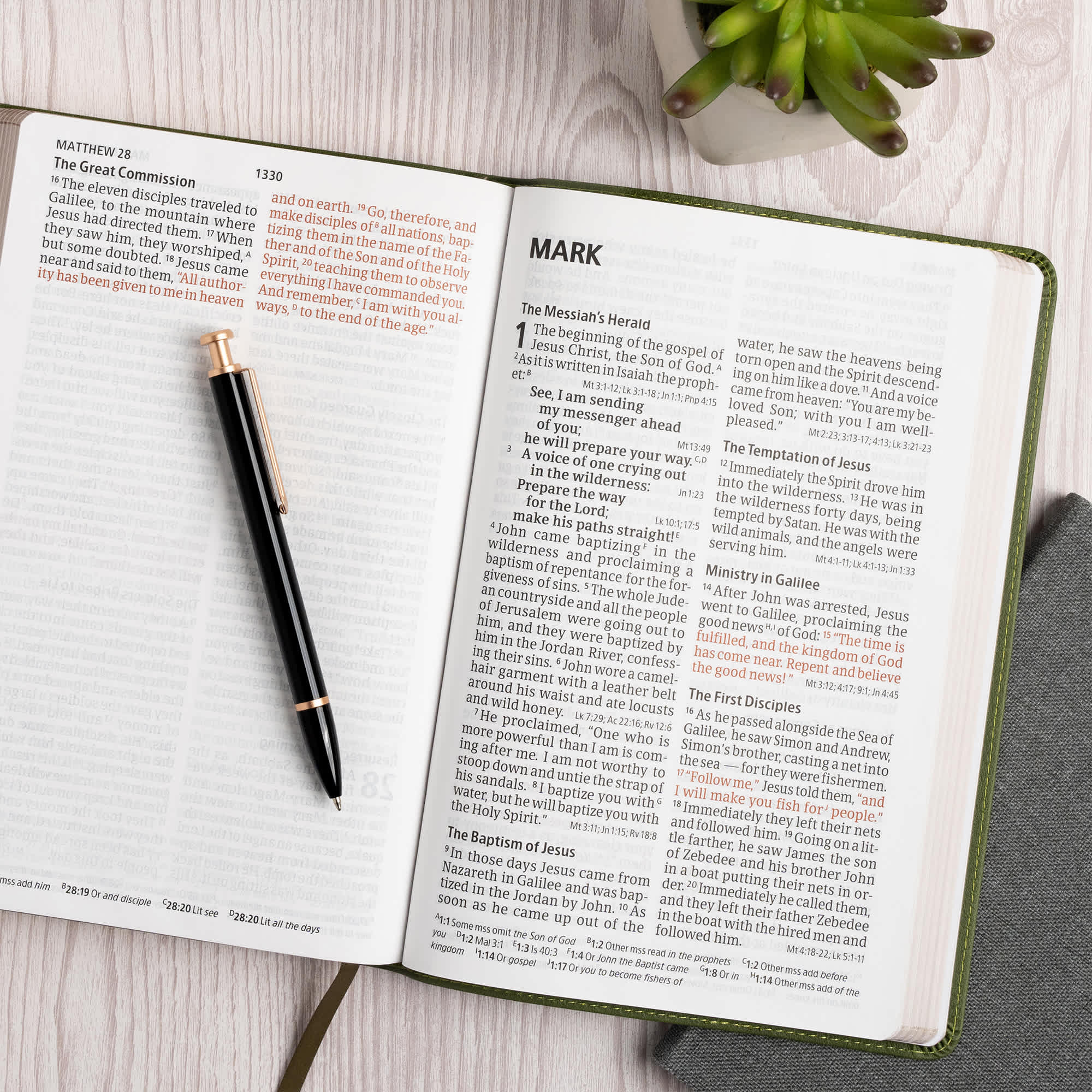 slide 7 of 12 for CSB Giant Print Reference Bible, Digital Study Edition, Olive LeatherTouch