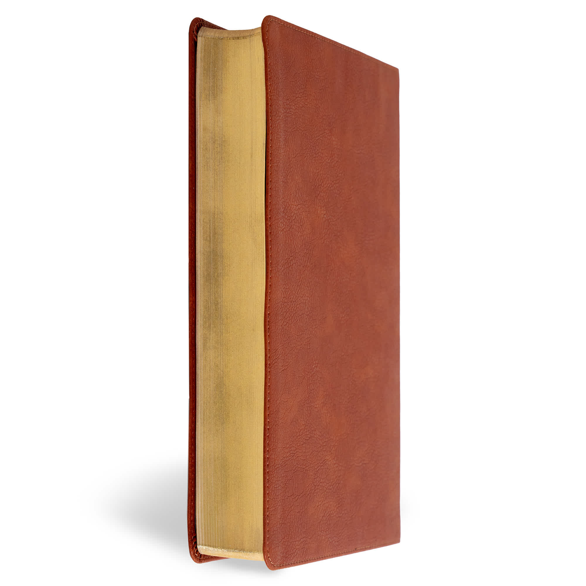 slide 4 of 11 for CSB Giant Print Single-Column Bible, Burnt Sienna LeatherTouch
