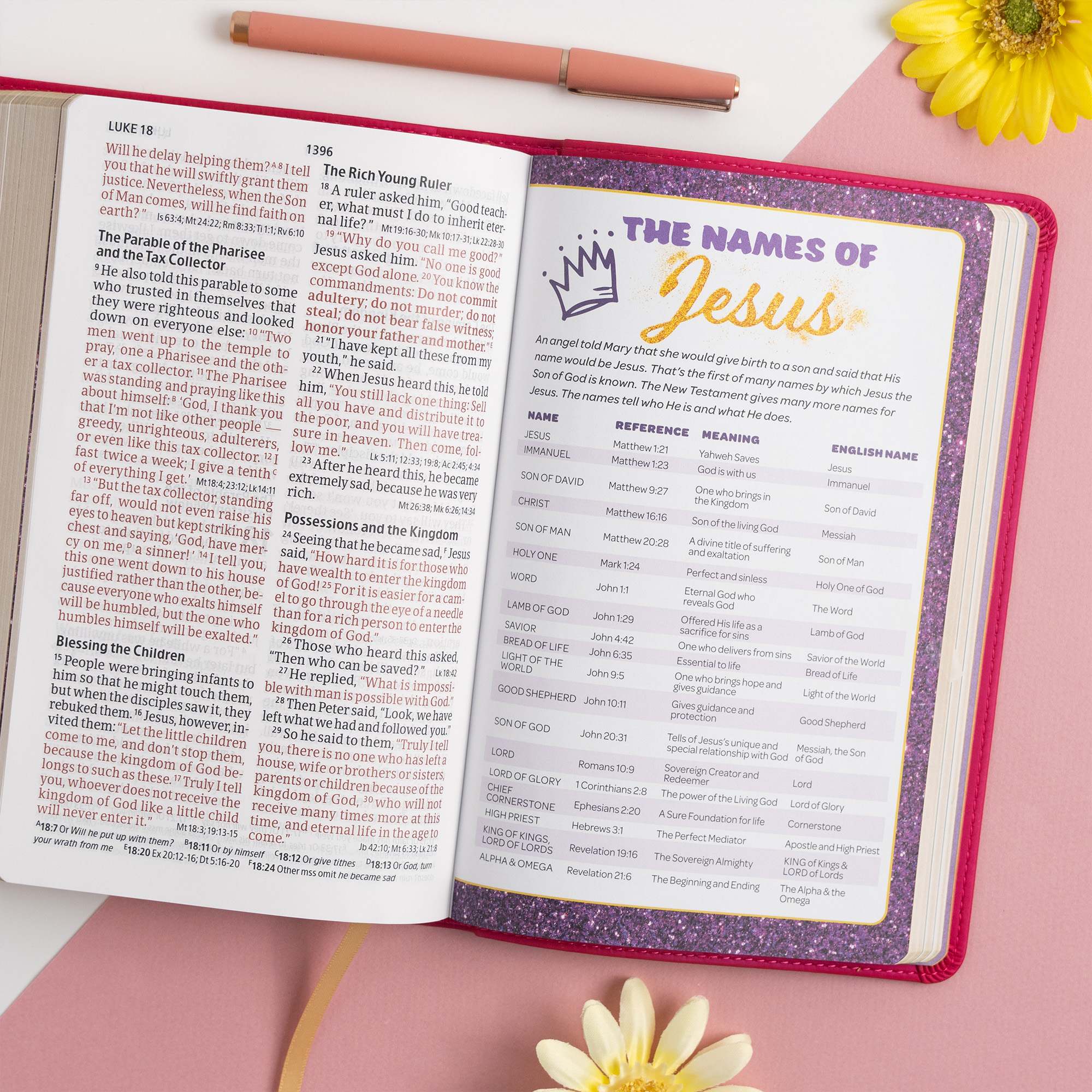 slide 7 of 14 for CSB Kids Bible, Pink LeatherTouch