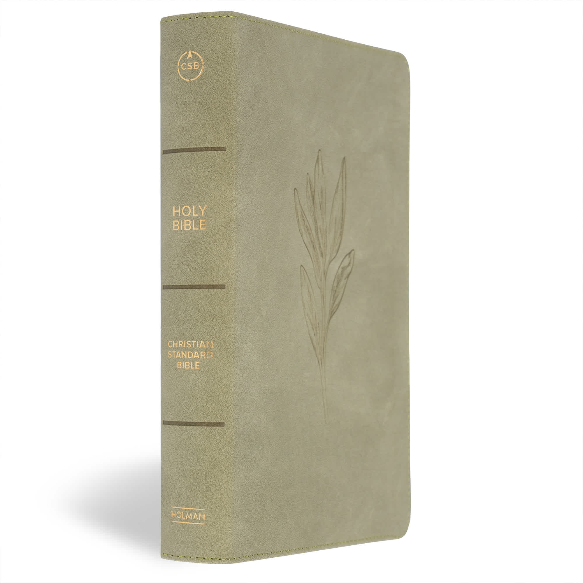 slide 3 of 12 for CSB Large Print Personal Size Reference Bible, Digital Study Edition, Sage Suedesoft LeatherTouch