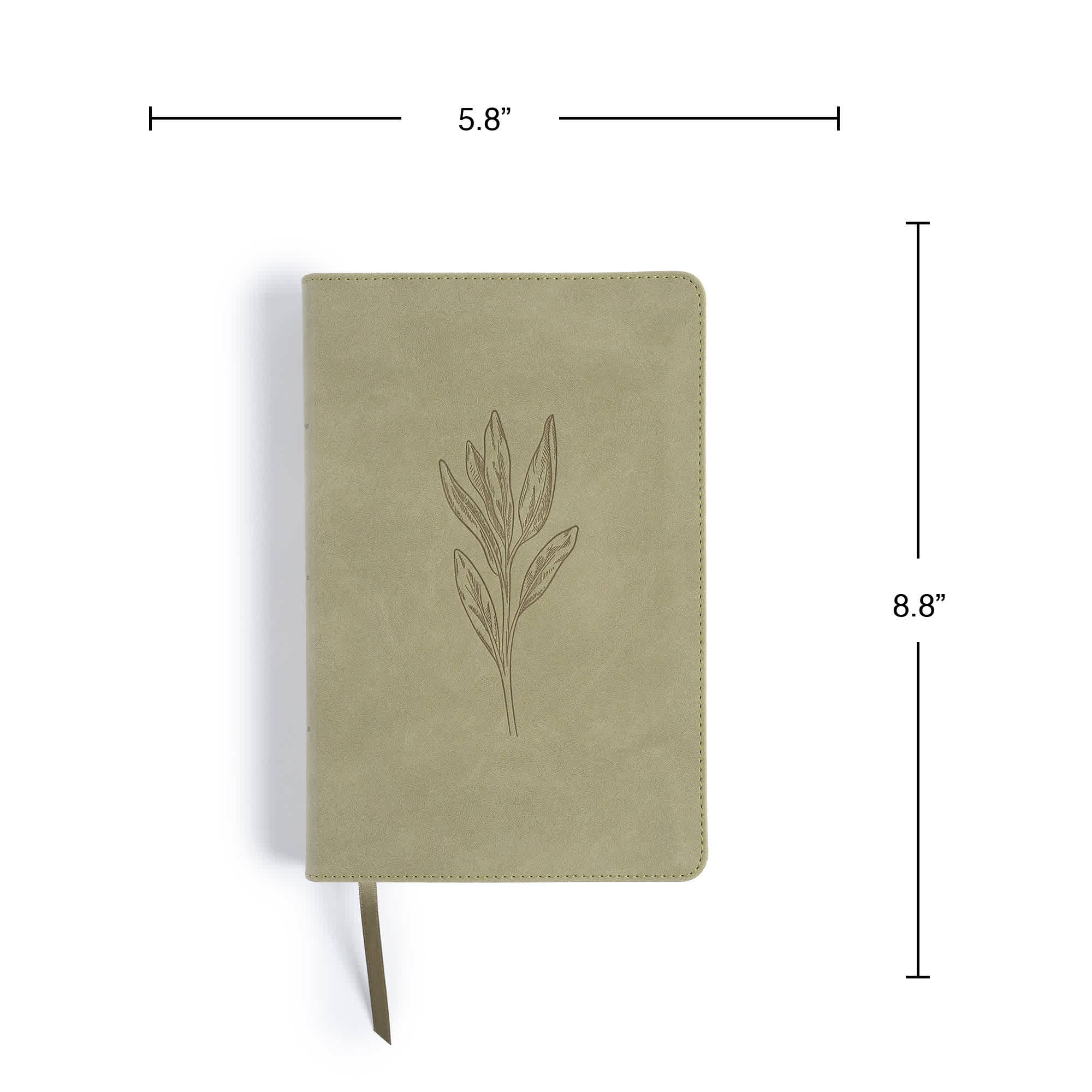 slide 9 of 12 for CSB Large Print Personal Size Reference Bible, Digital Study Edition, Sage Suedesoft LeatherTouch