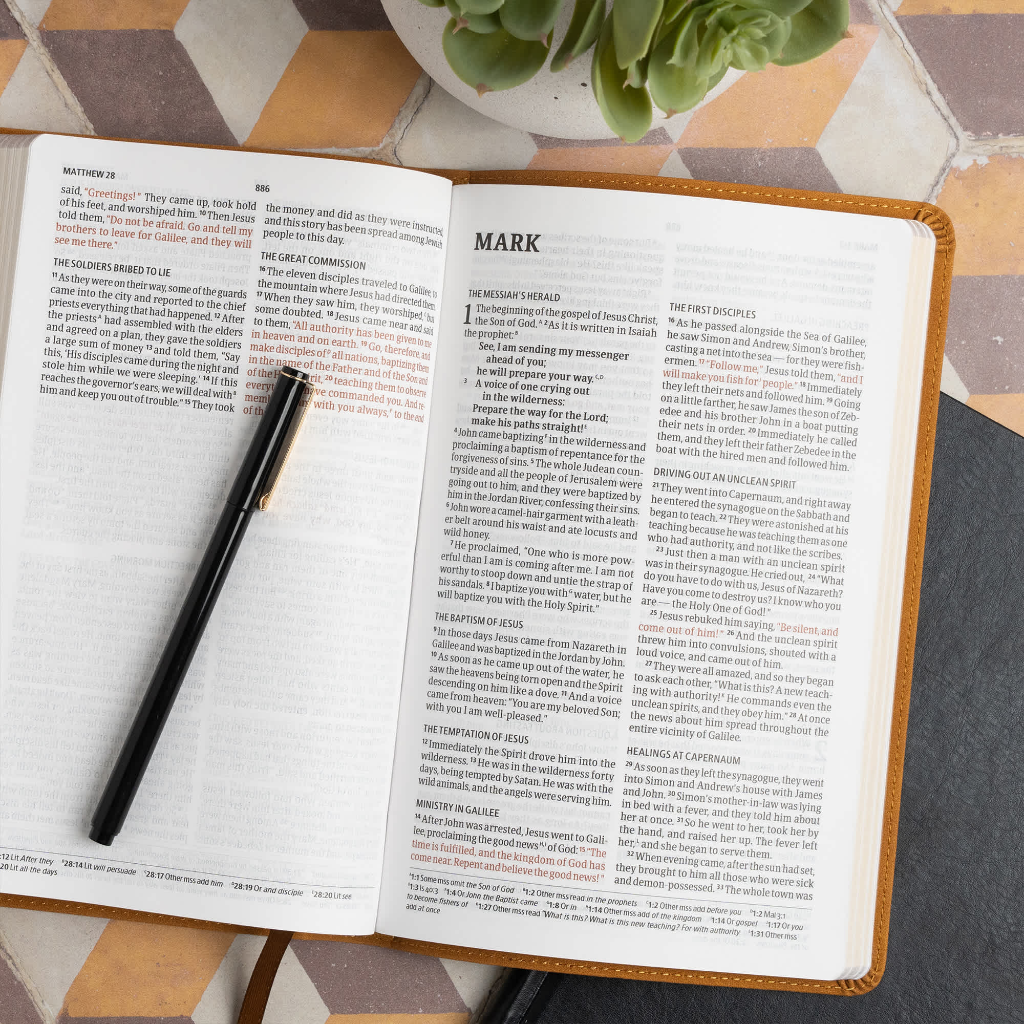 slide 6 of 14 for CSB Thinline Bible, Digital Study Edition, Camel SuedeSoft LeatherTouch