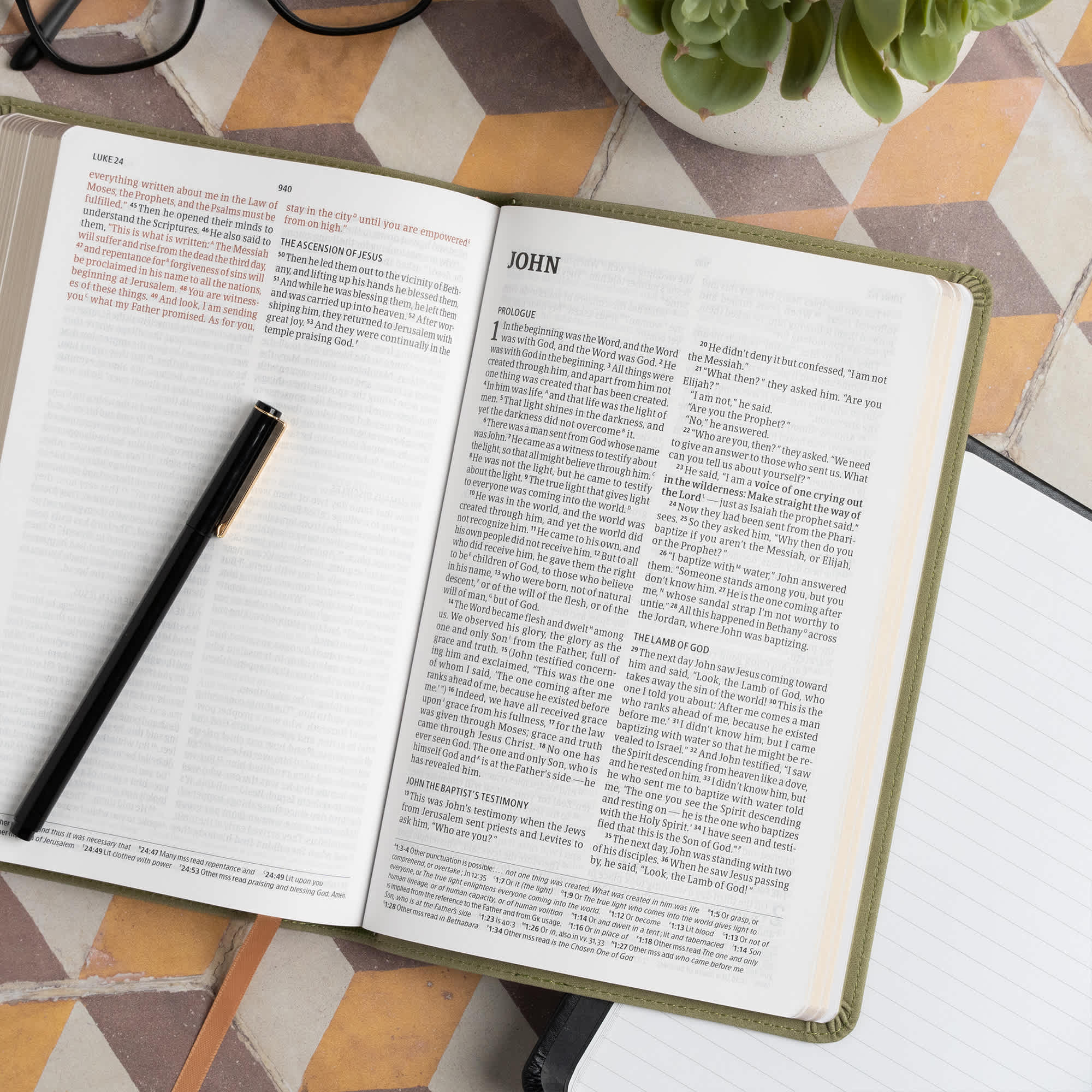 slide 6 of 12 for CSB Thinline Bible, Digital Study Edition, Sage SuedeSoft LeatherTouch