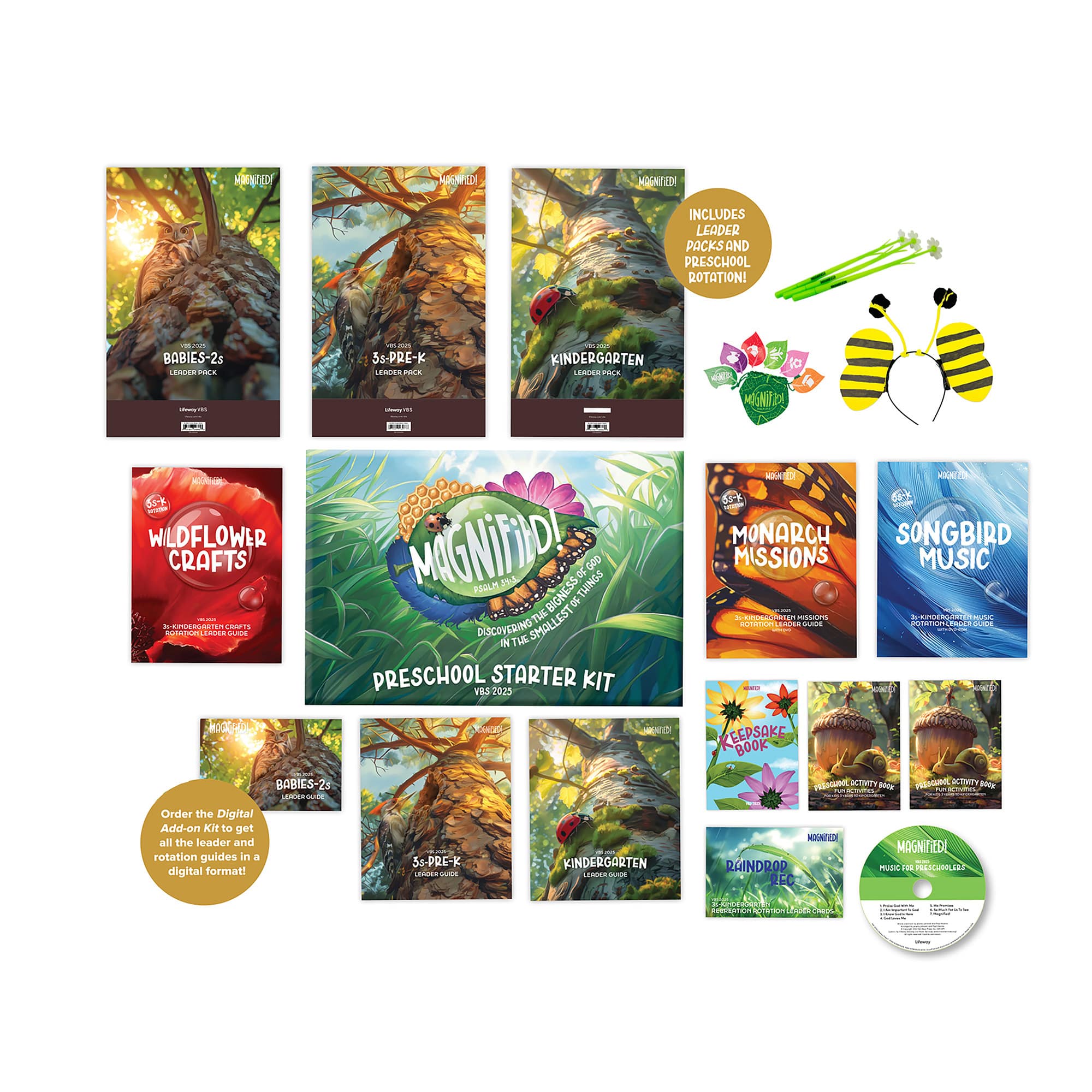 slide 3 of 3 for VBS 2025 Preschool Starter Kit