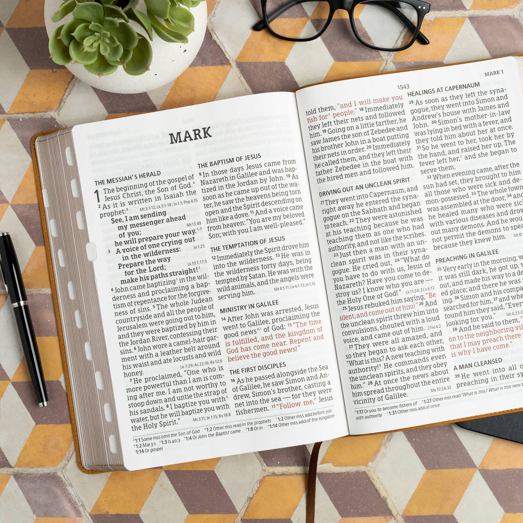 slide 6 of 12 for CSB Super Giant Print Reference Bible, Digital Study Edition, Camel SuedeSoft LeatherTouch, Indexed