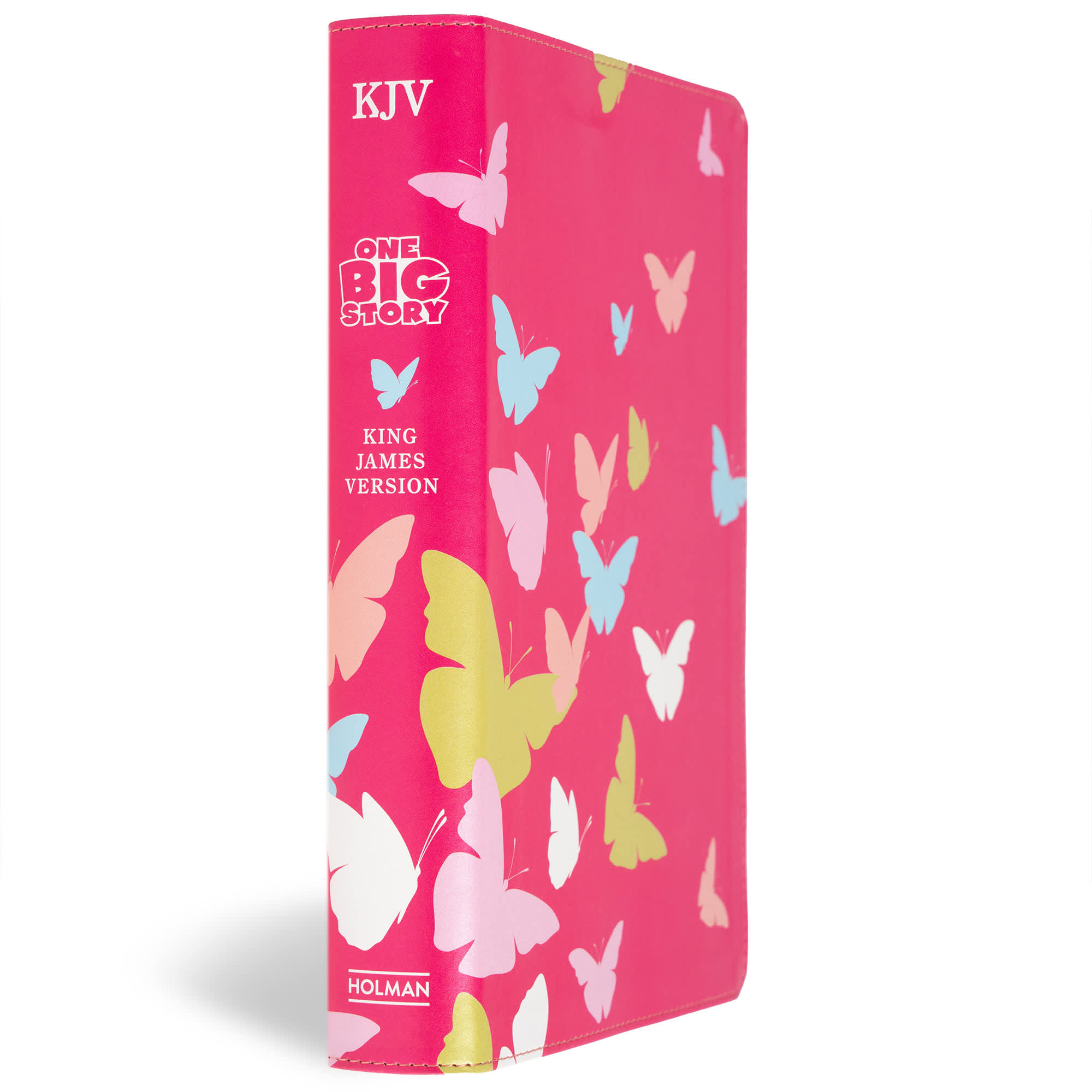 slide 3 of 11 for KJV One Big Story Bible, Pink LeatherTouch