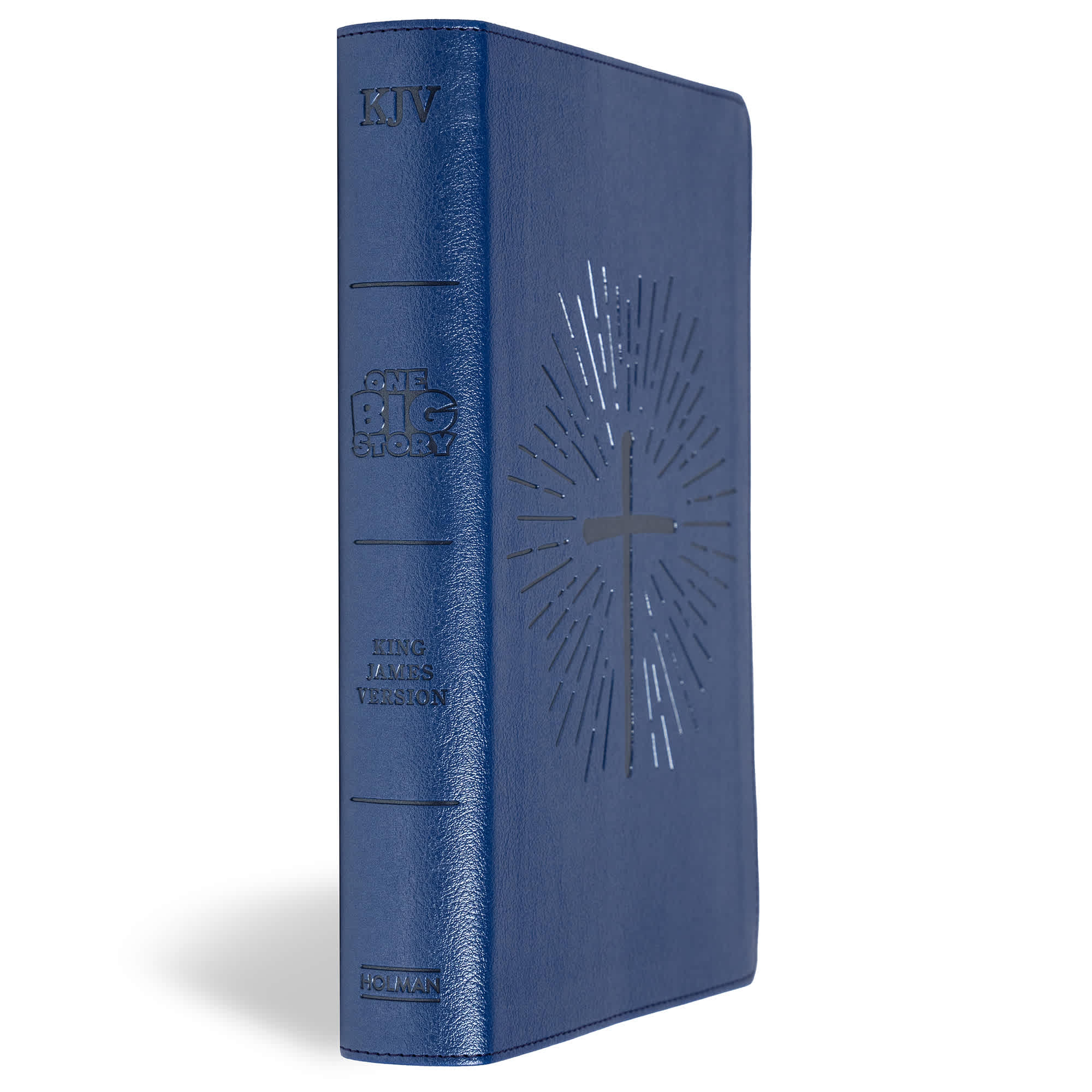 slide 3 of 11 for KJV One Big Story Bible, Royal Blue LeatherTouch