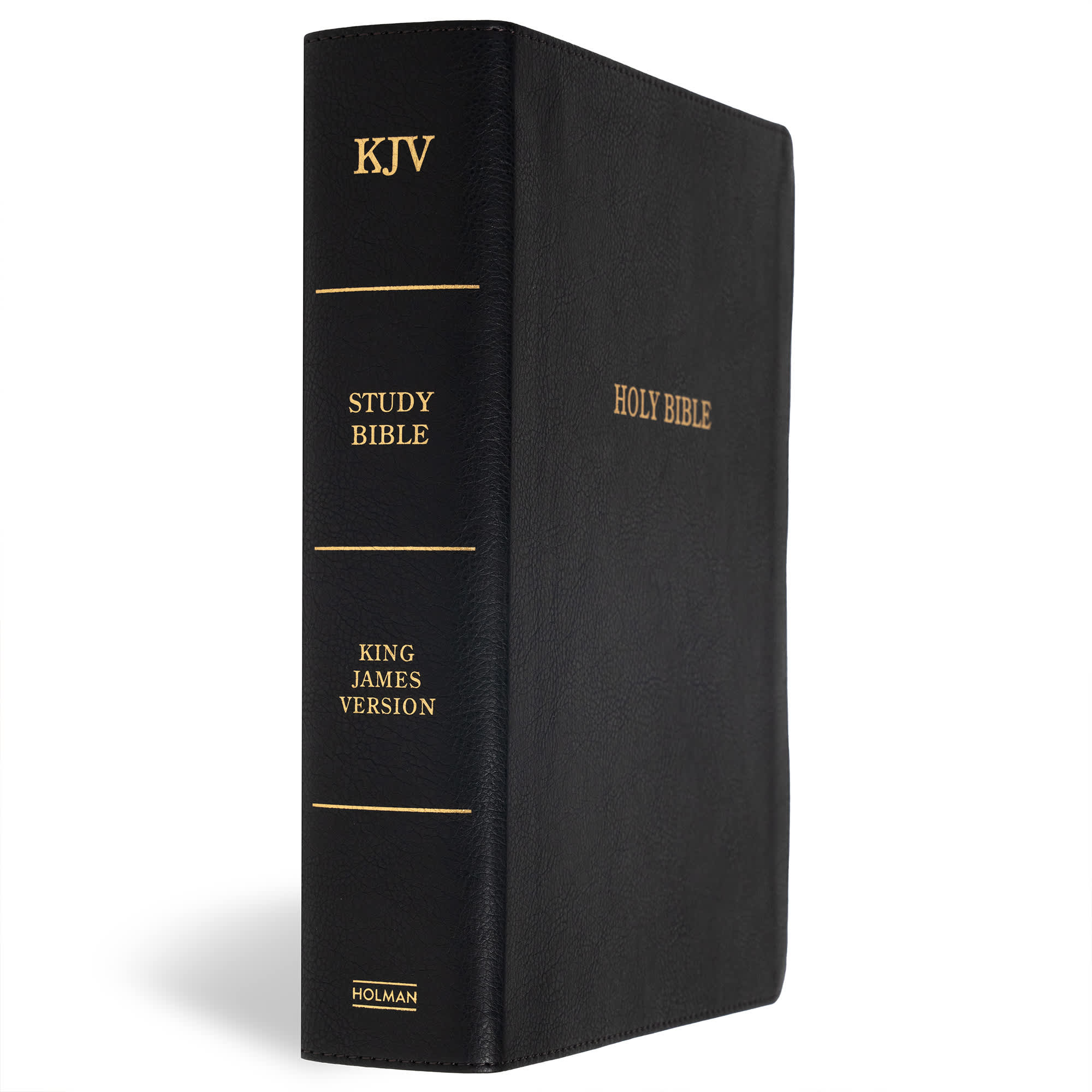 slide 3 of 11 for KJV Study Bible, Large Print Edition, Black LeatherTouch