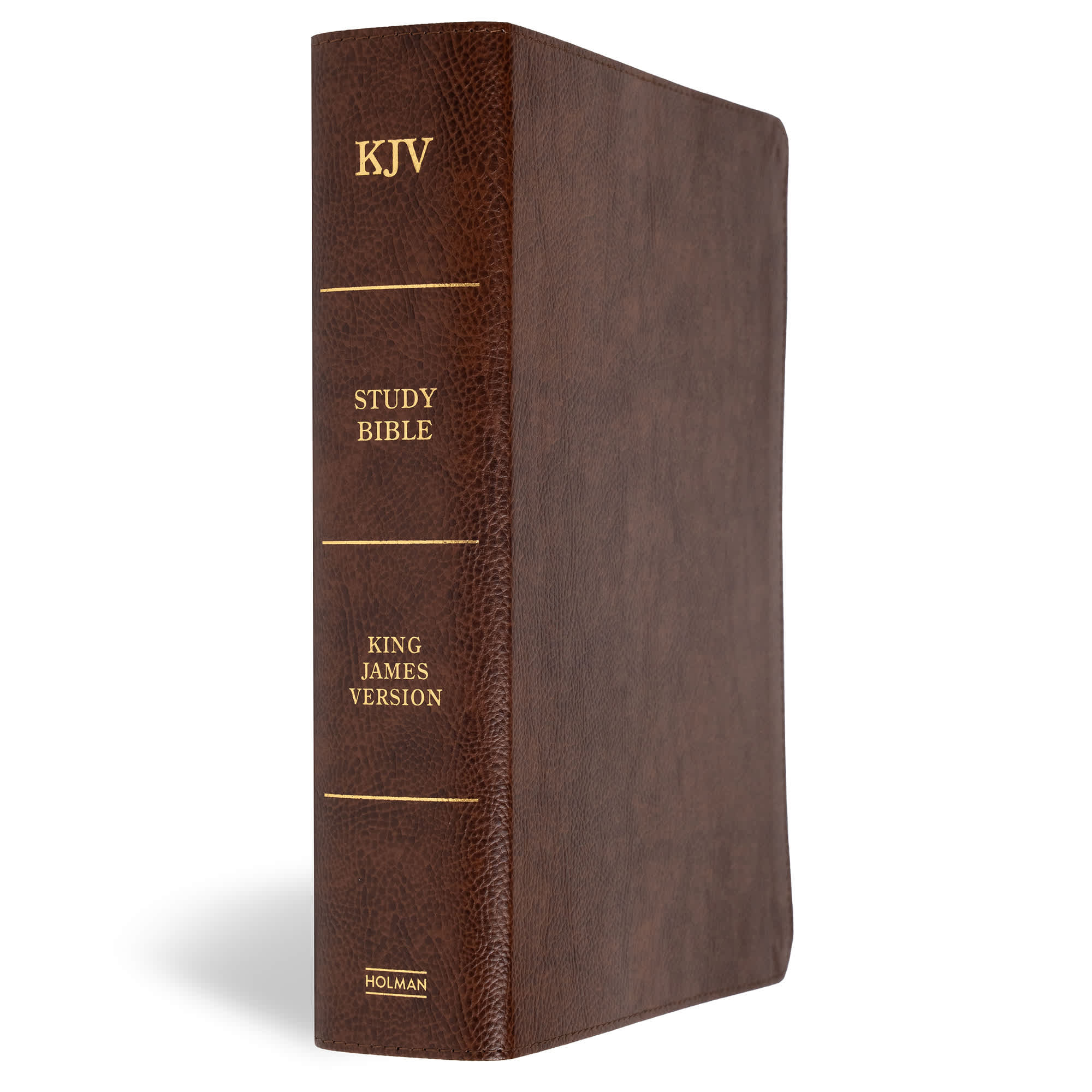 slide 3 of 11 for KJV Study Bible, Large Print Edition, Brown Bonded Leather