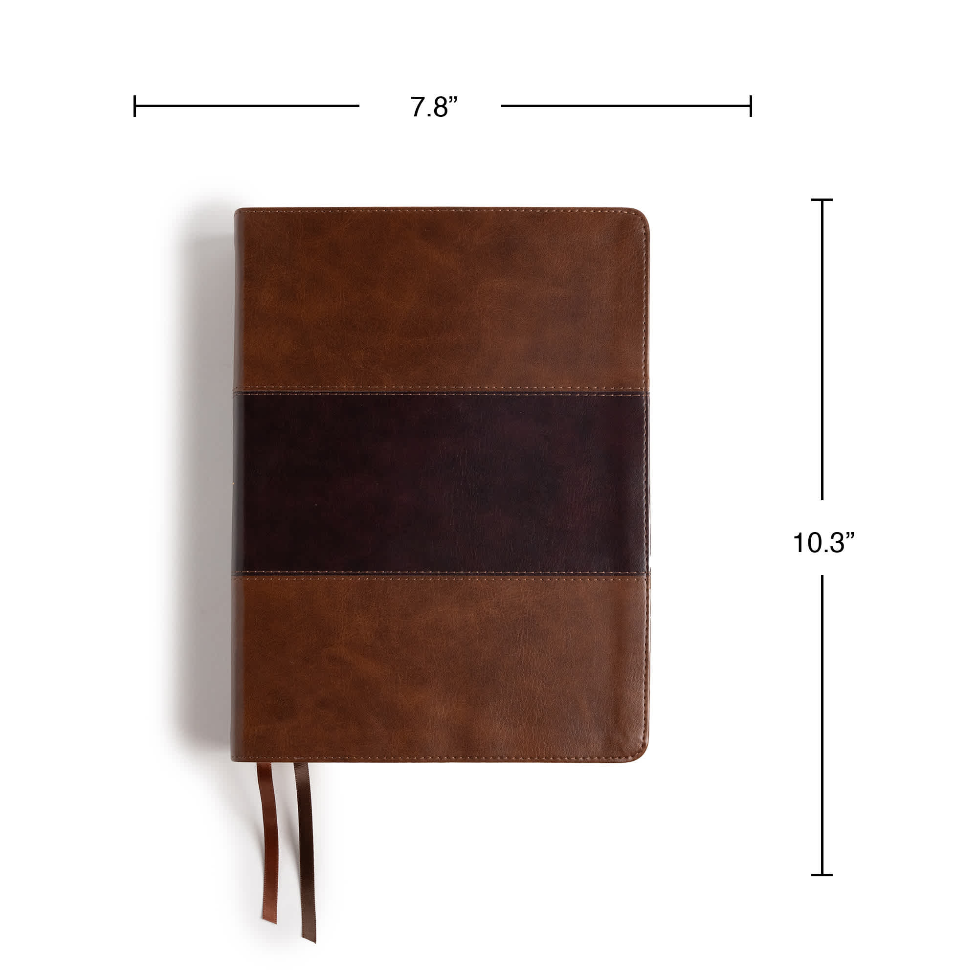 slide 9 of 11 for KJV Study Bible, Large Print Edition, Saddle Brown LeatherTouch