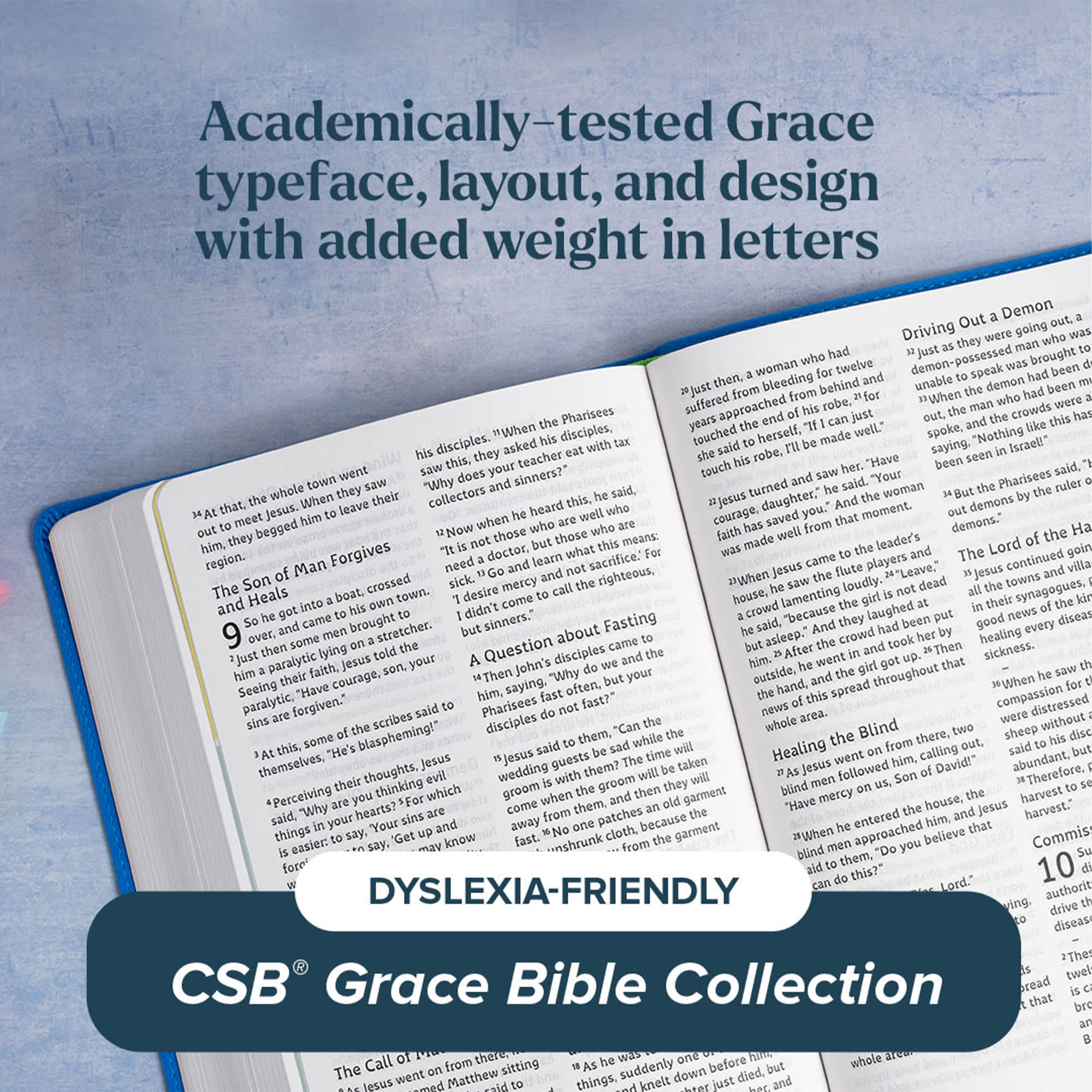 slide 13 of 17 for CSB Grace Bible for Kids, Hardcover (Dyslexia Friendly)