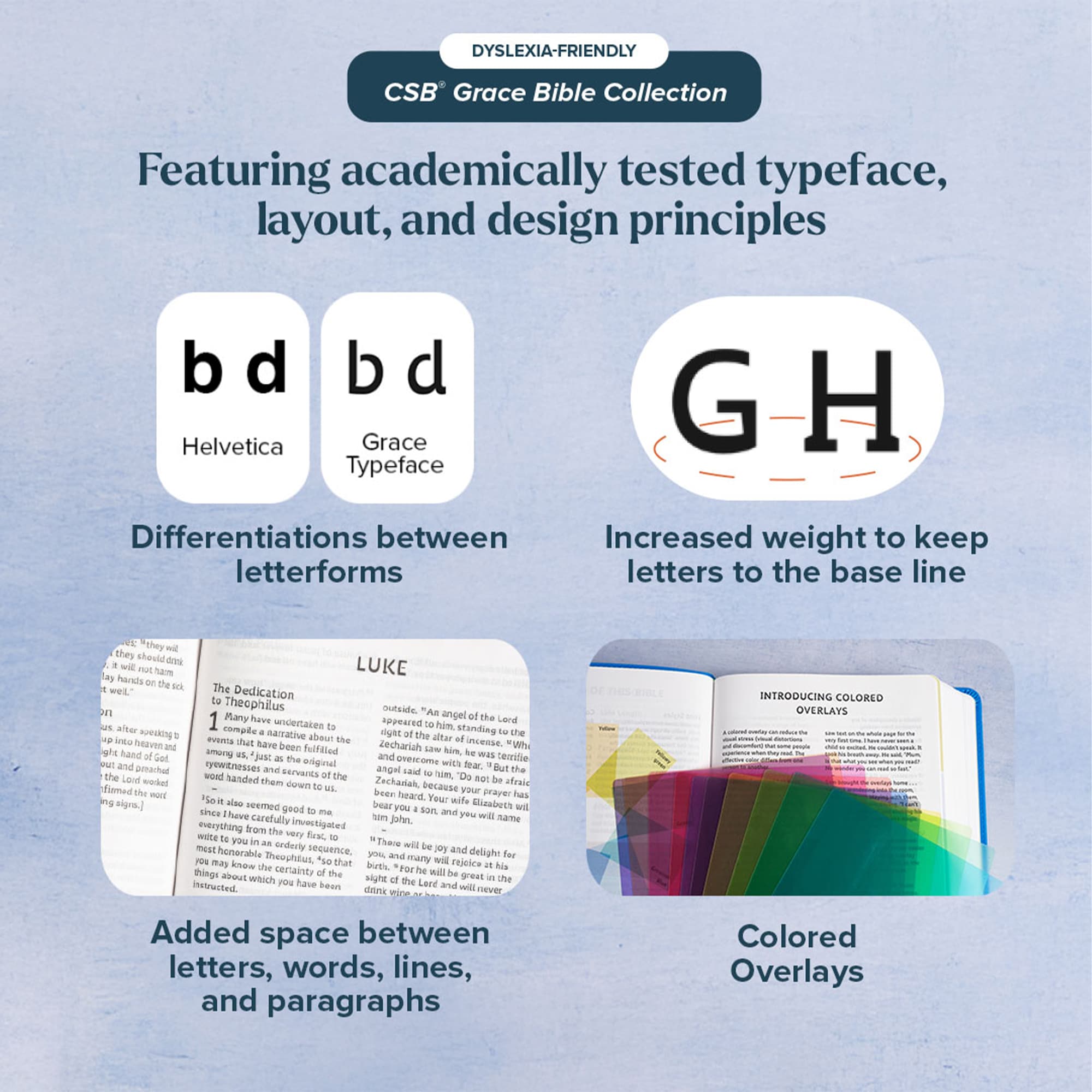 slide 14 of 17 for CSB Grace Bible for Kids, Hardcover (Dyslexia Friendly)