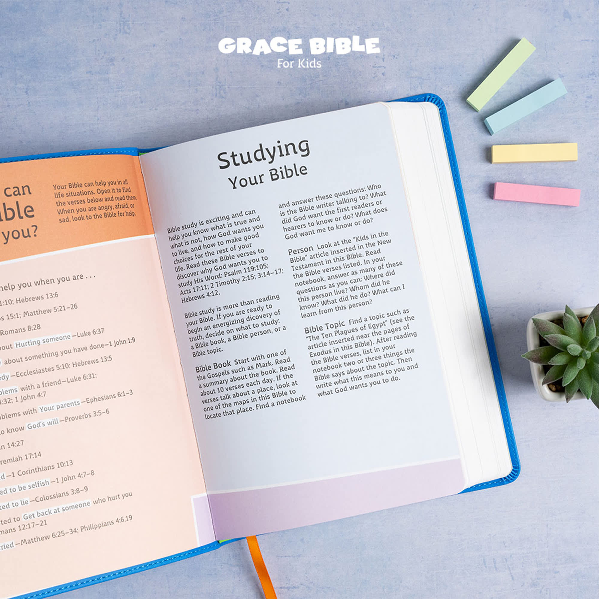 slide 16 of 17 for CSB Grace Bible for Kids, Hardcover (Dyslexia Friendly)