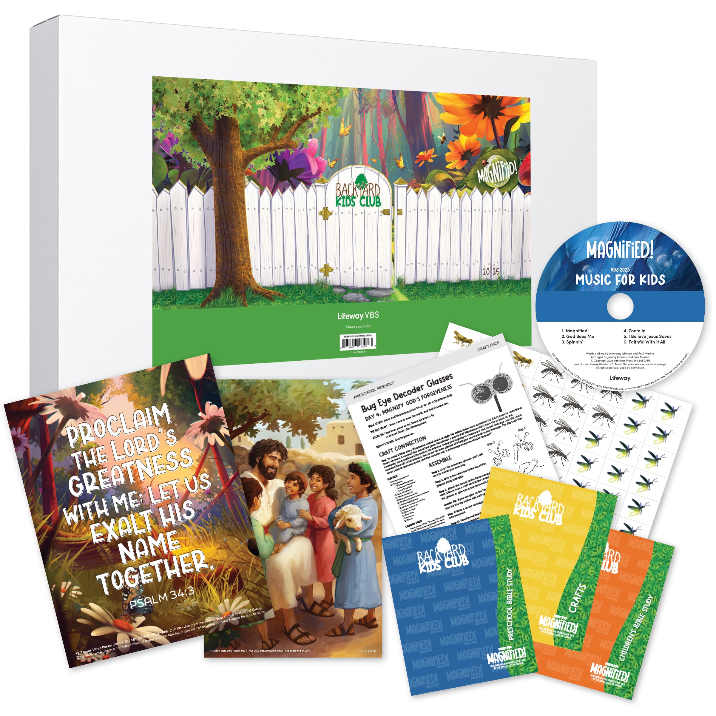 slide 2 of 2 for VBS 2025 Backyard Kids Club Kit