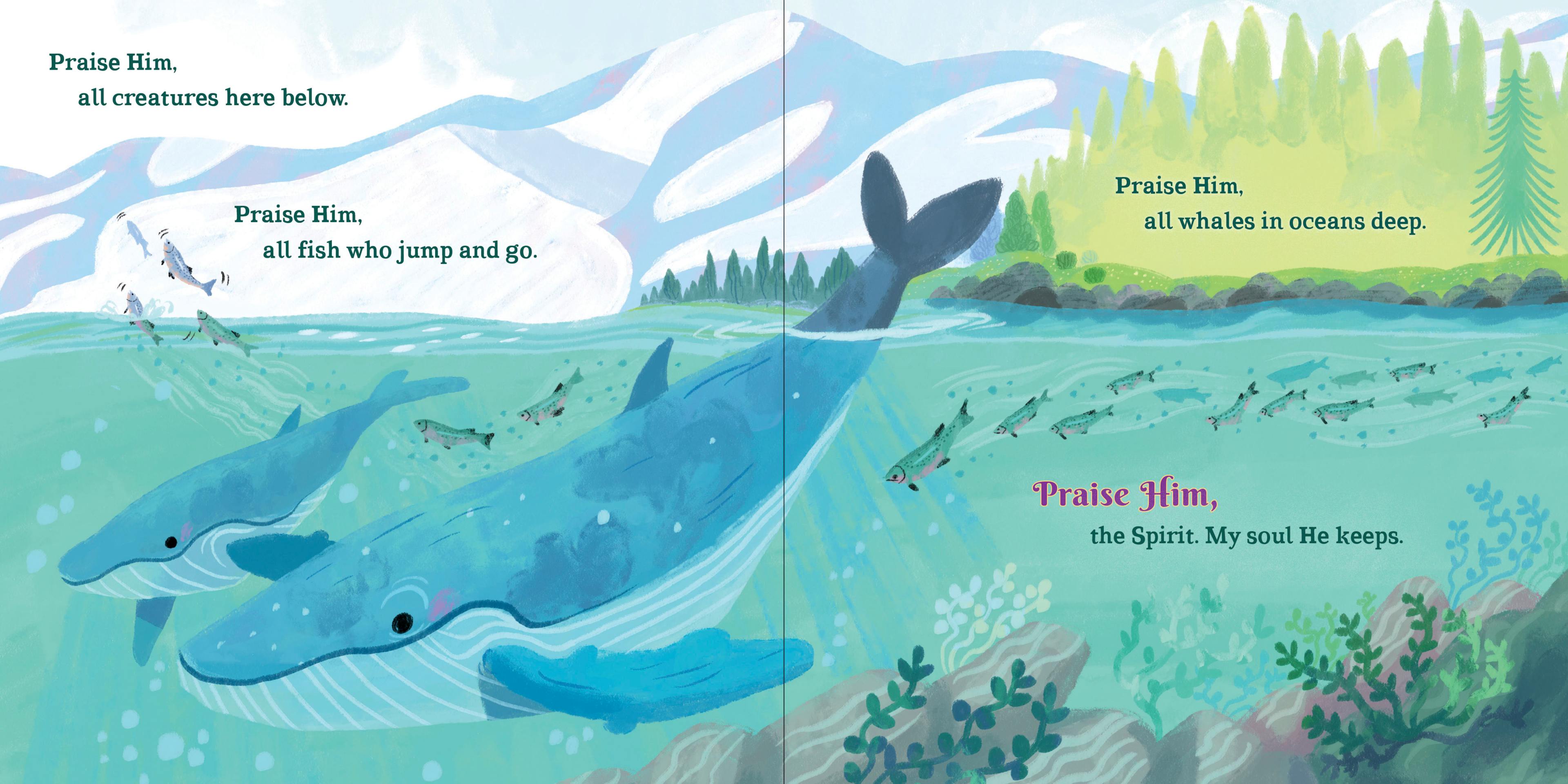 slide 2 of 3 for Praise God, All Creatures