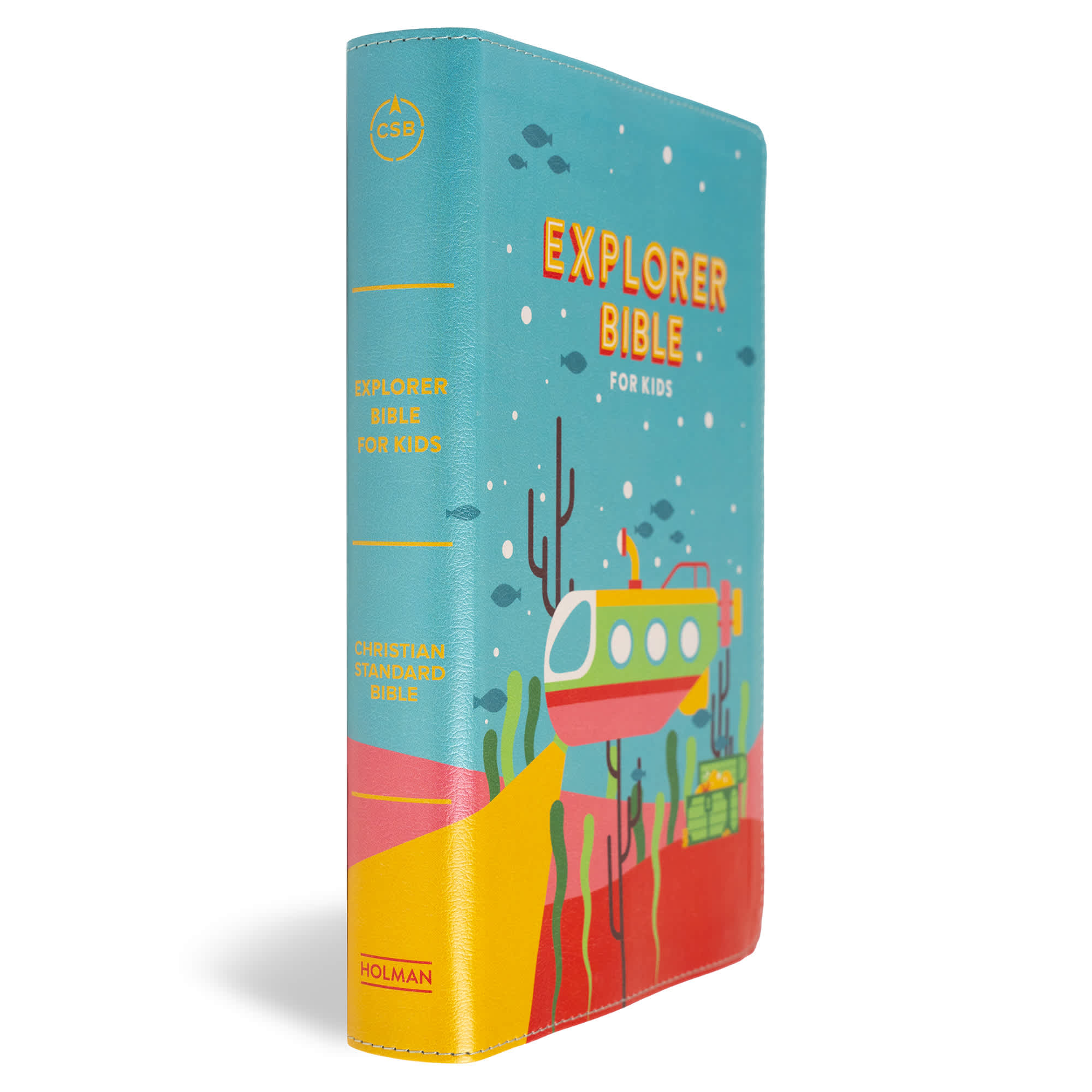 slide 2 of 10 for CSB Explorer Bible for Kids, Underwater Adventure LeatherTouch