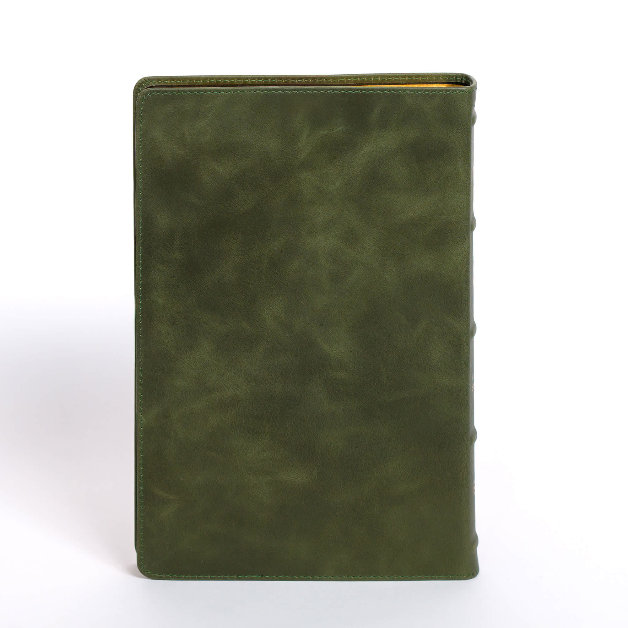 slide 12 of 12 for NASB Large Print Thinline Bible, Holman Handcrafted Collection, Marbled Olive Premium Calfskin