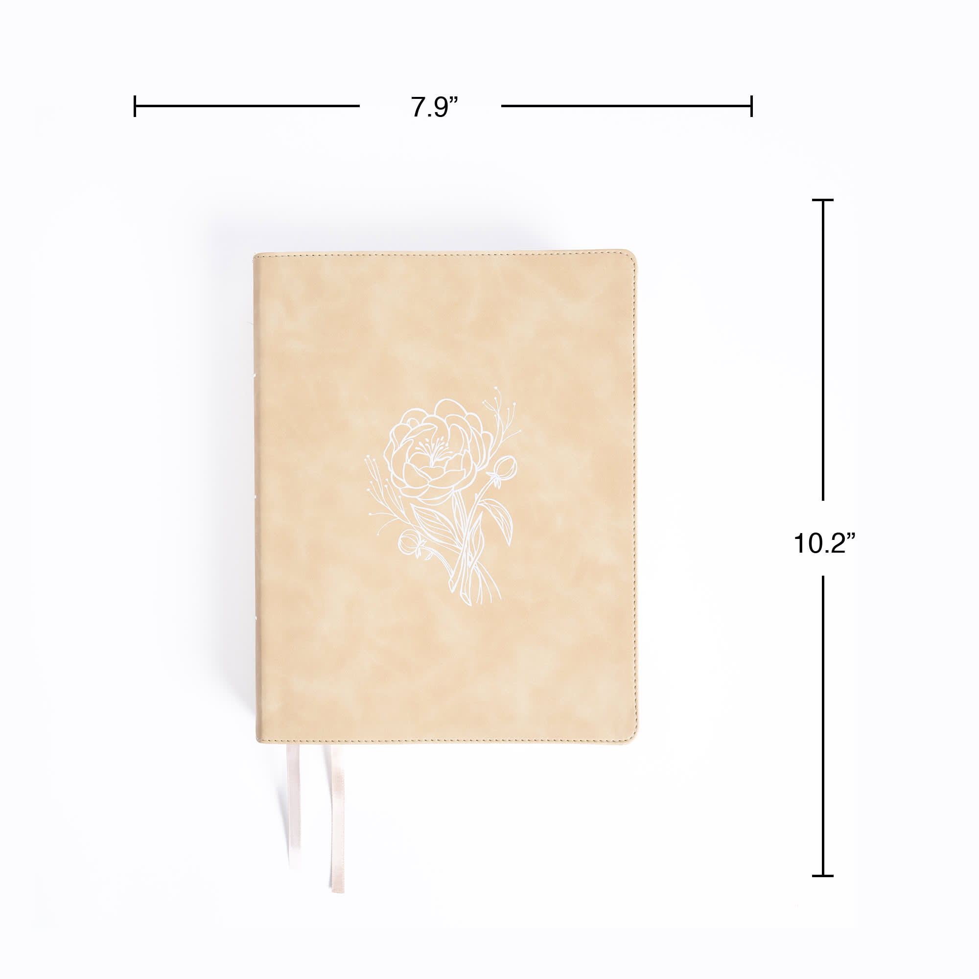 slide 9 of 12 for CSB Illustrator’s Notetaking Bible, Large Print Edition, Cream LeatherTouch