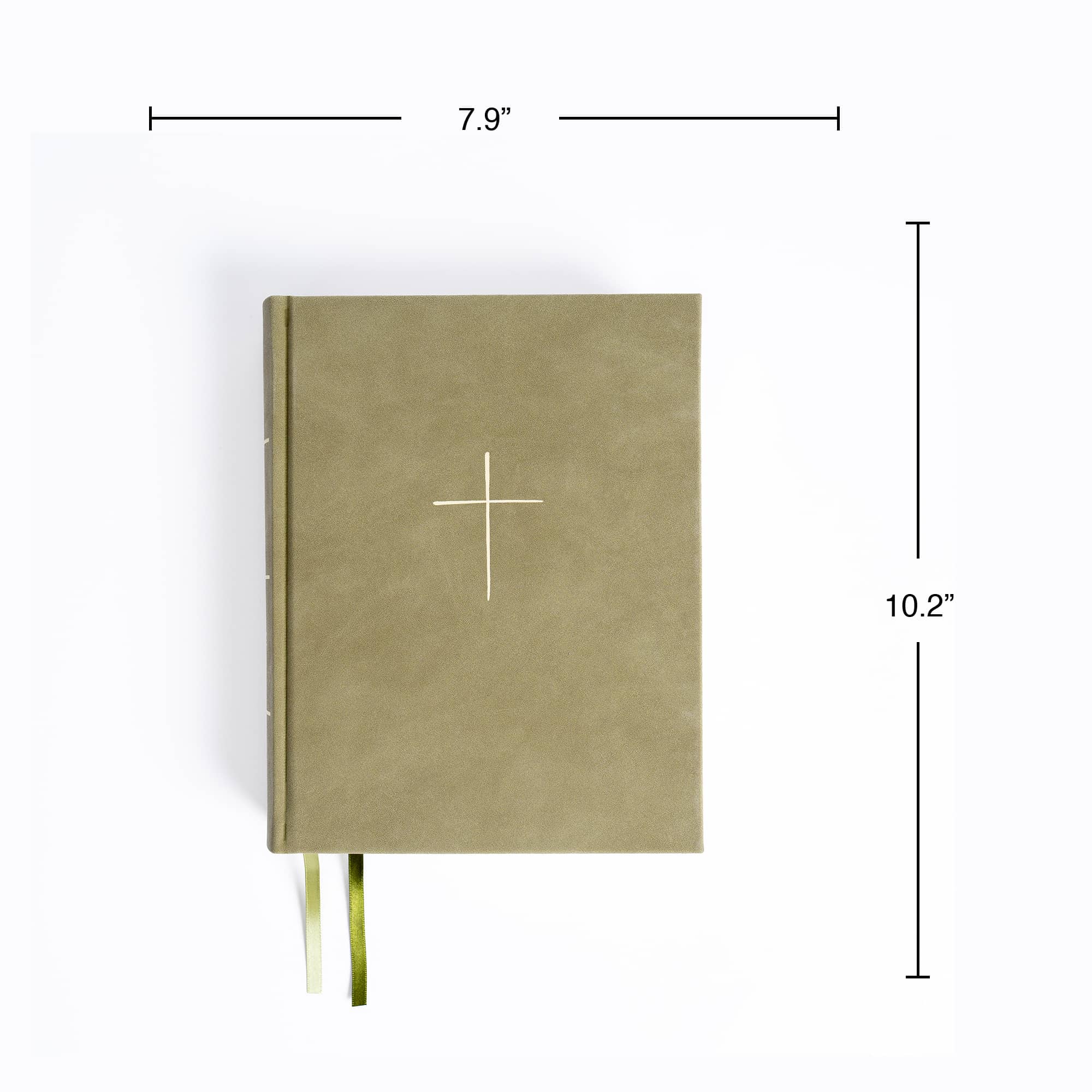 slide 9 of 11 for CSB Illustrator’s Notetaking Bible, Large Print Edition, Sage SuedeSoft LeatherTouch Over Board