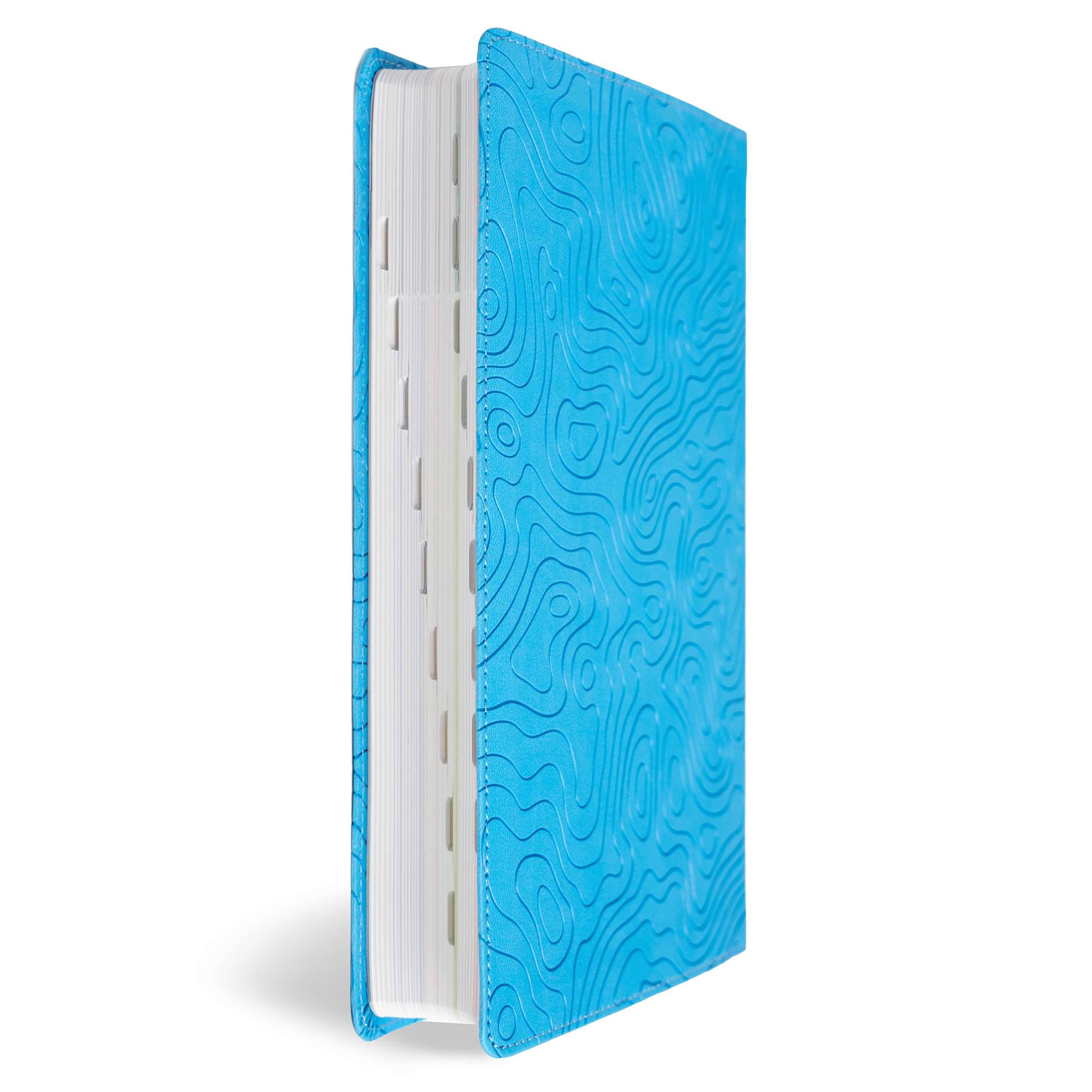 slide 3 of 10 for CSB Explorer Bible for Kids, Sky Blue LeatherTouch, Indexed
