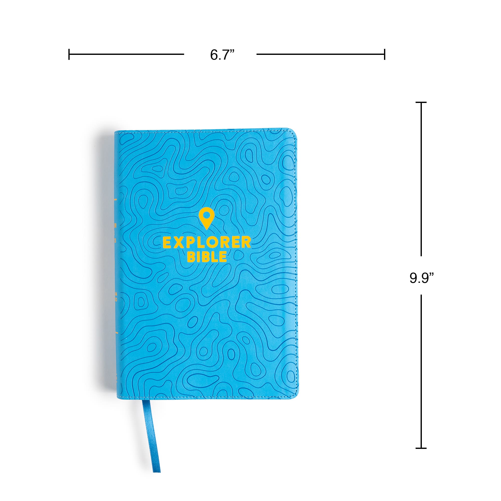 slide 8 of 10 for CSB Explorer Bible for Kids, Sky Blue LeatherTouch, Indexed