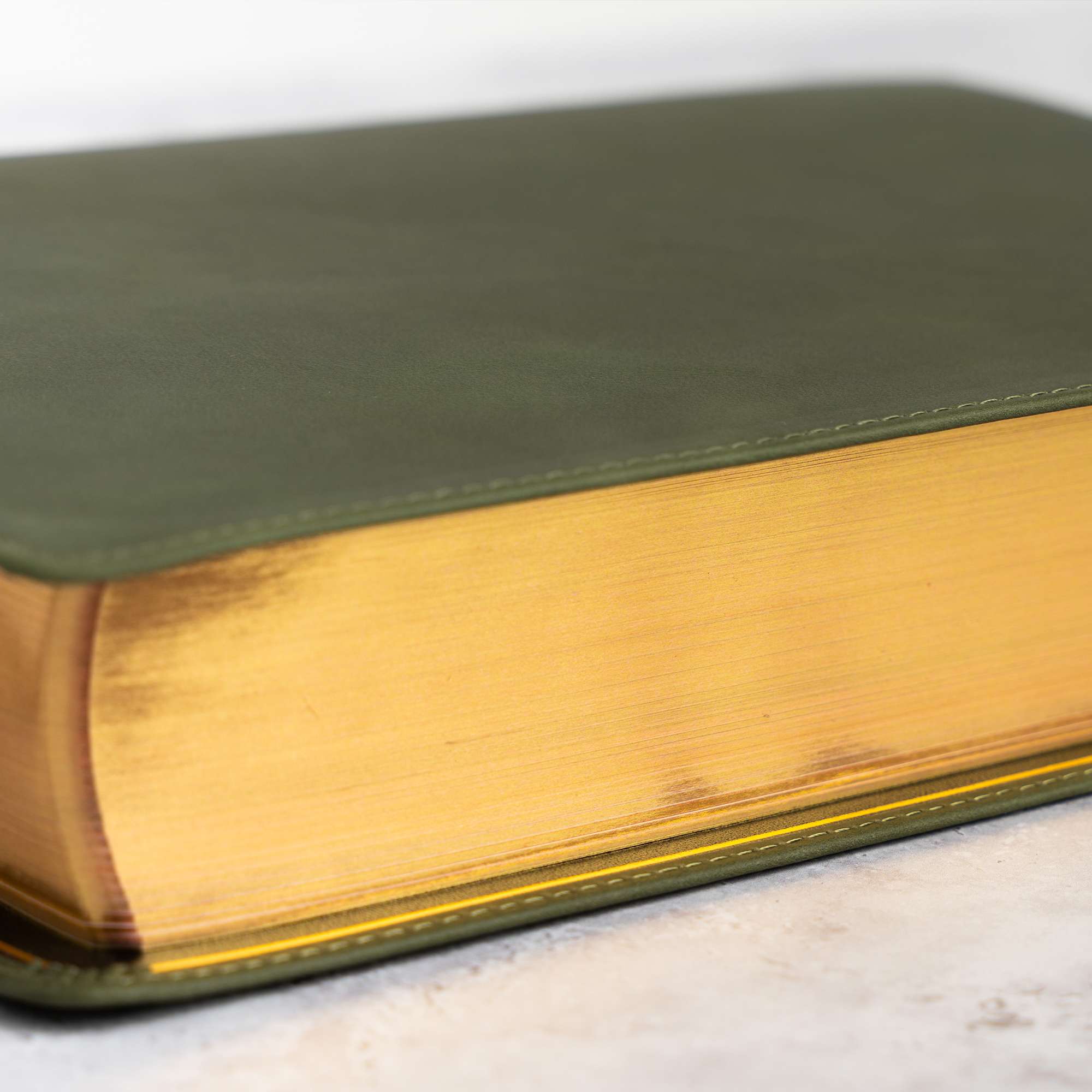 slide 16 of 17 for CSB She Reads Truth Bible, Holman Handcrafted Collection, Olive Premium Calfskin