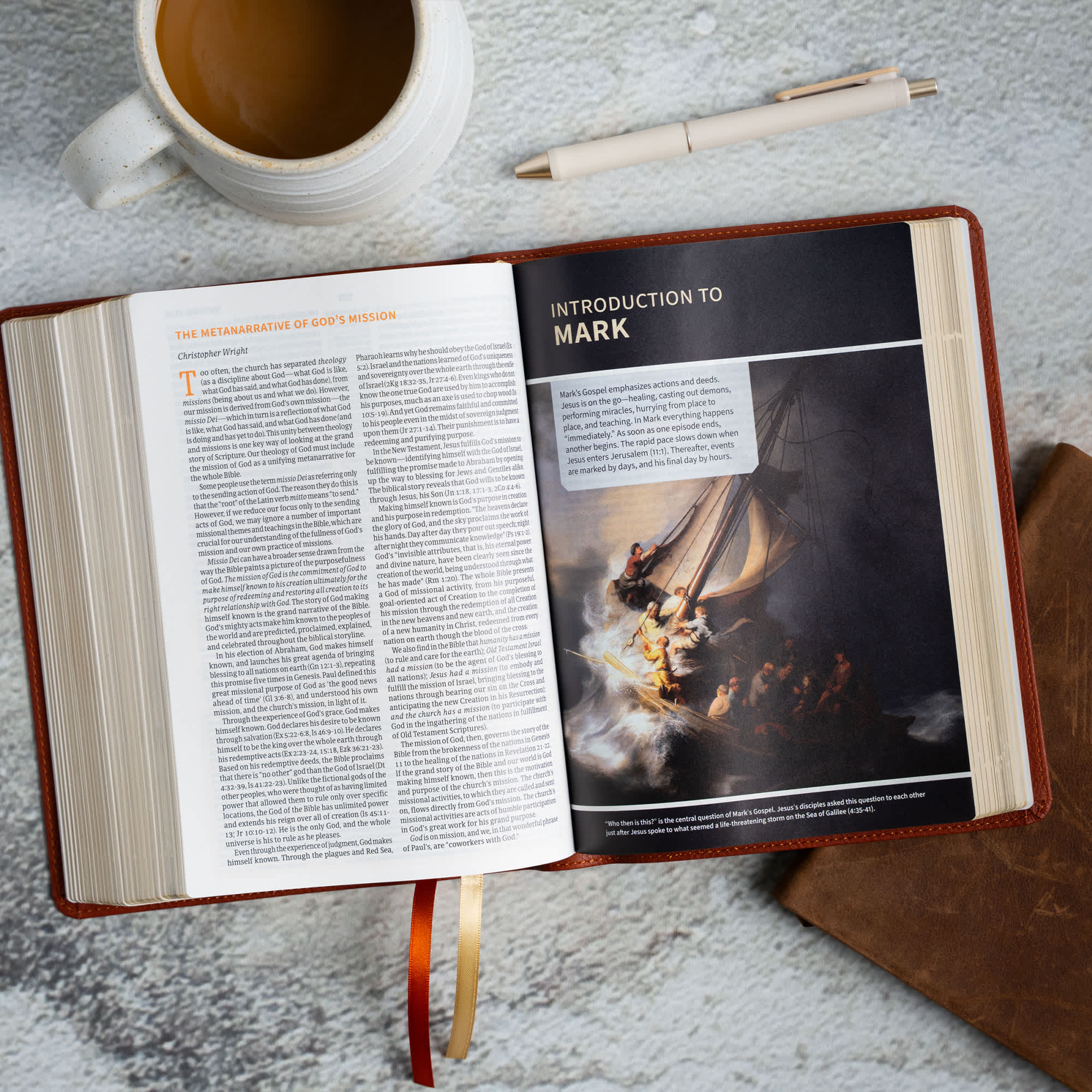 slide 7 of 11 for CSB Study Bible, Personal Size, Digital Study Edition, Burnt Sienna LeatherTouch