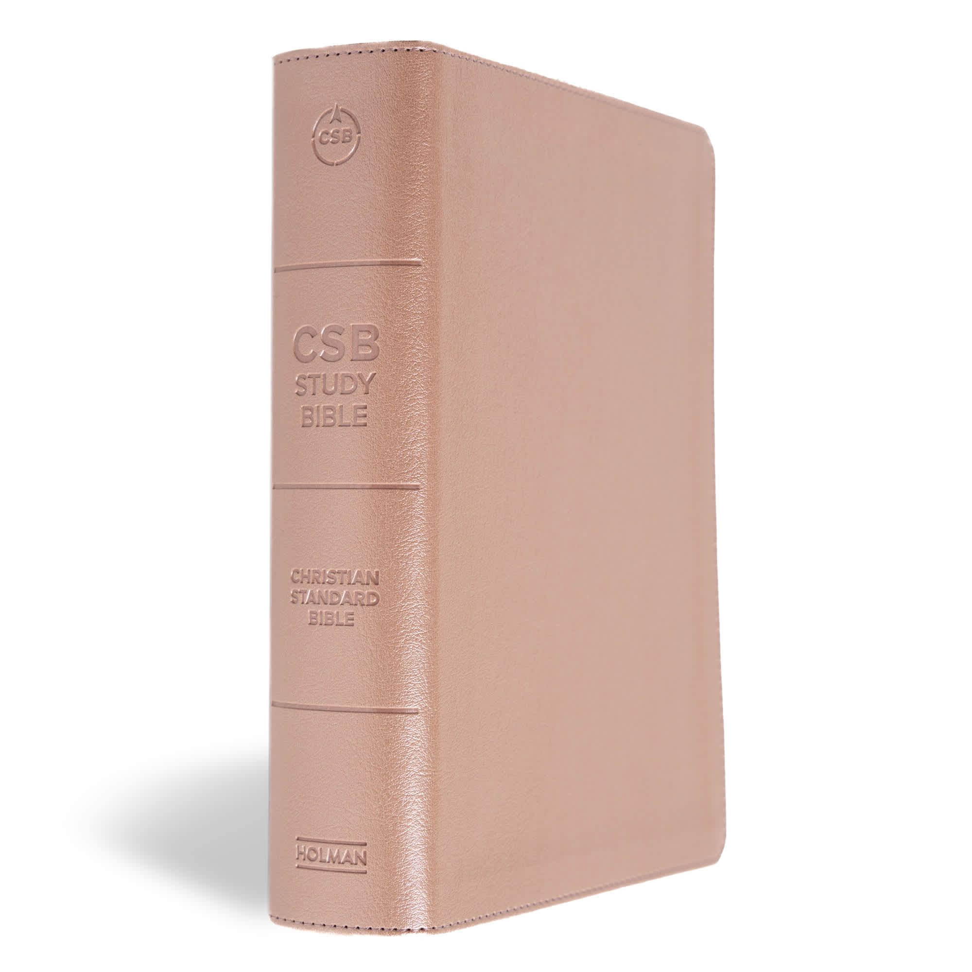 slide 3 of 11 for CSB Study Bible, Personal Size, Digital Study Edition, Rose Gold LeatherTouch