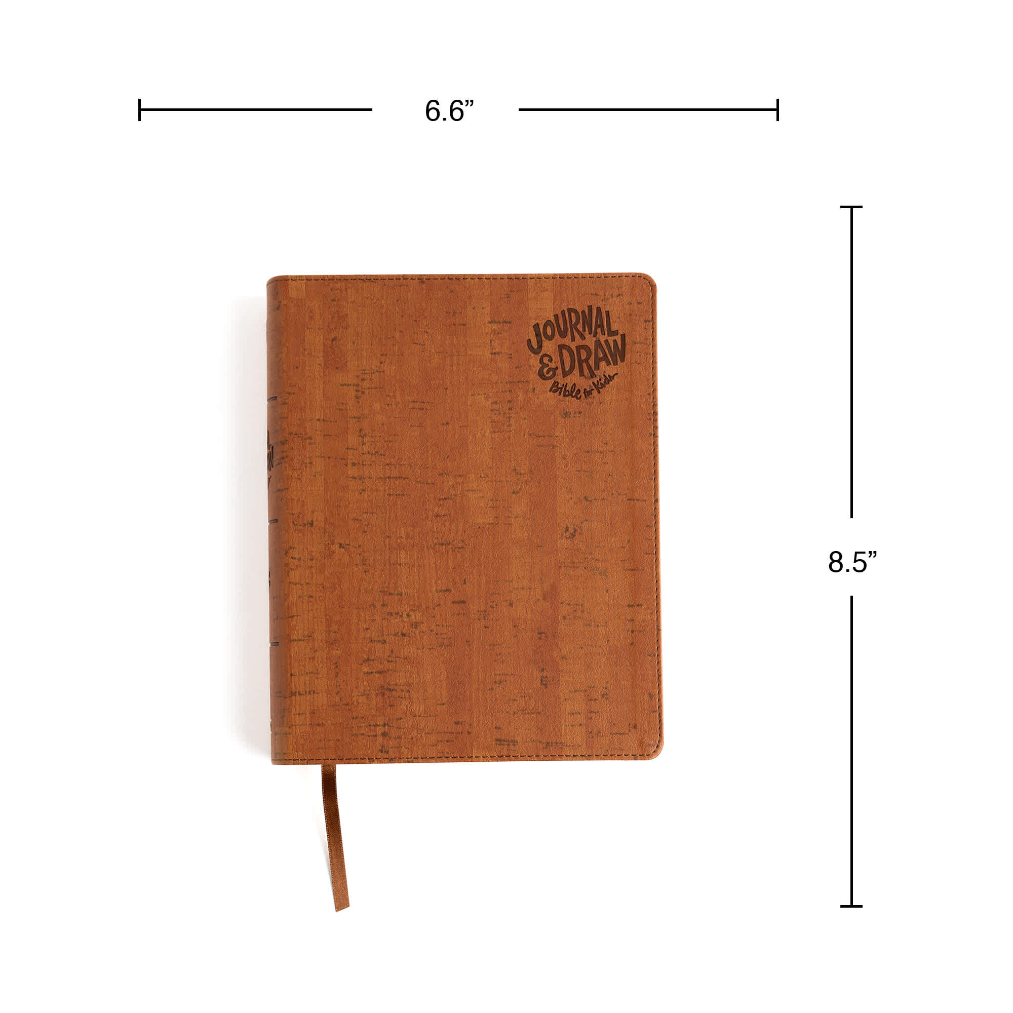 slide 8 of 10 for CSB Journal and Draw Bible for Kids, Brown Cork LeatherTouch