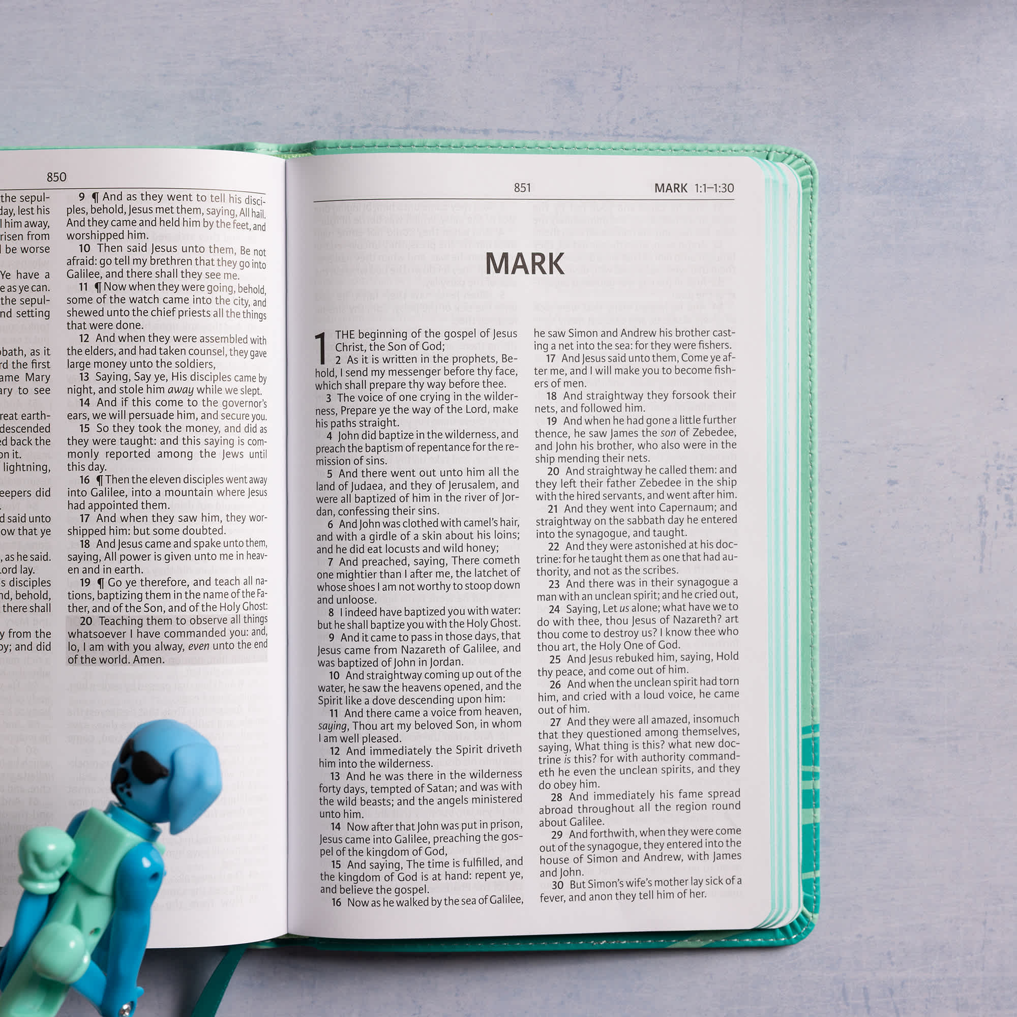 slide 16 of 16 for KJV Easy-for-Me Bible for Early Readers, Seafoam LeatherTouch