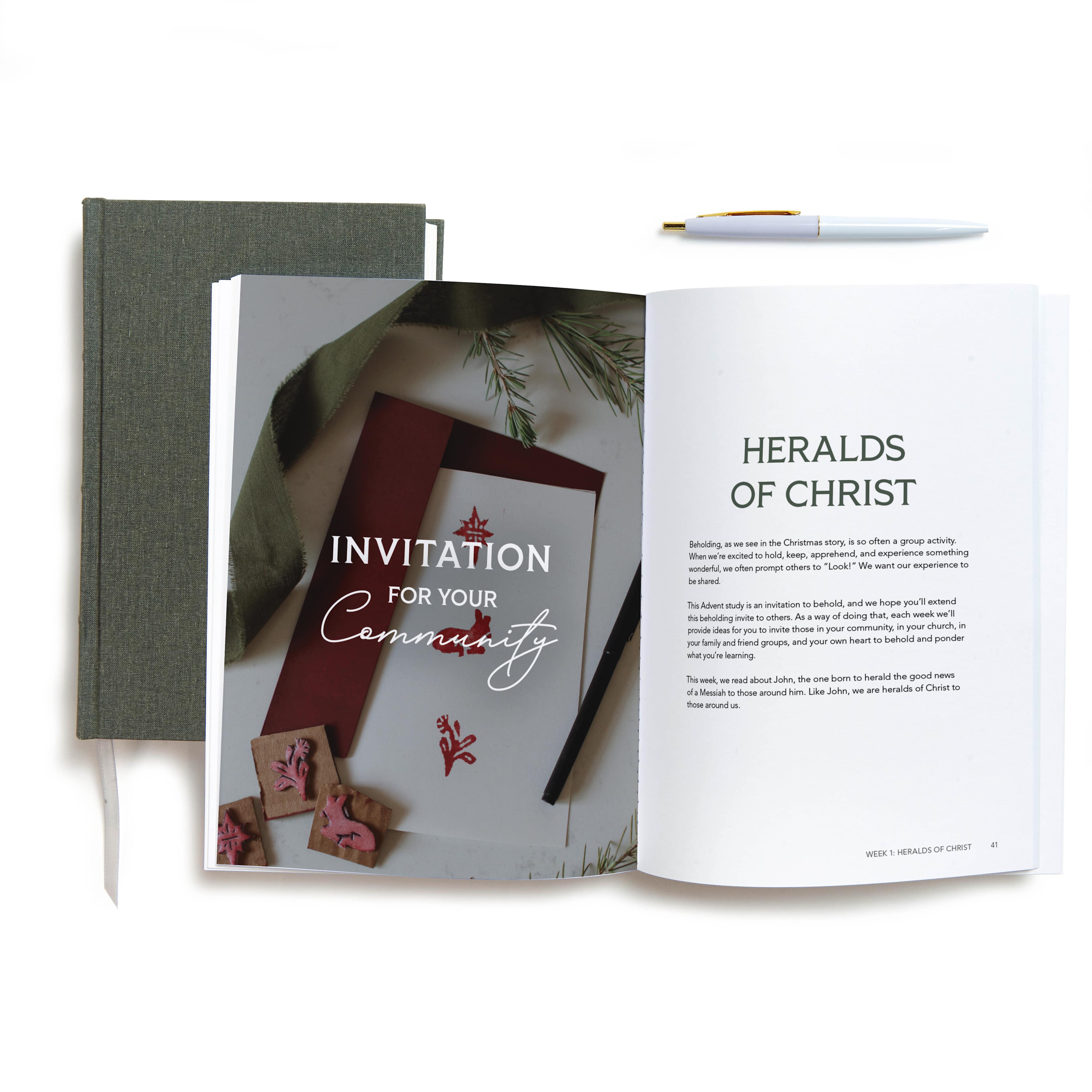 slide 5 of 5 for Behold the Savior - Advent Bible Study Book for Women