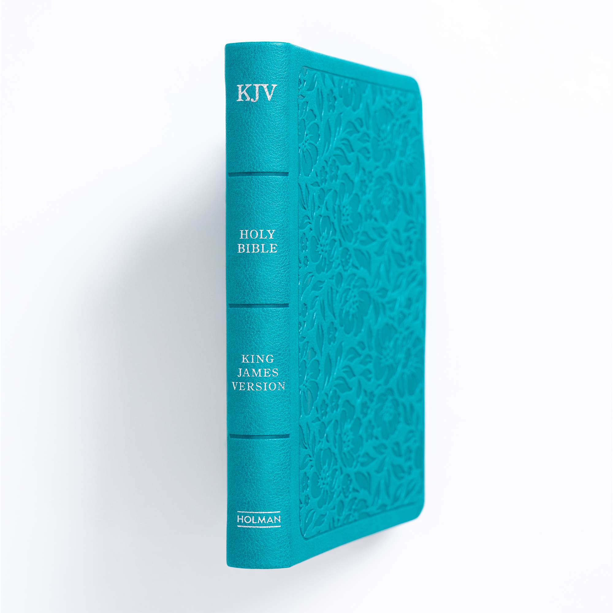 slide 3 of 11 for KJV Personal Size Bible, Teal LeatherTouch