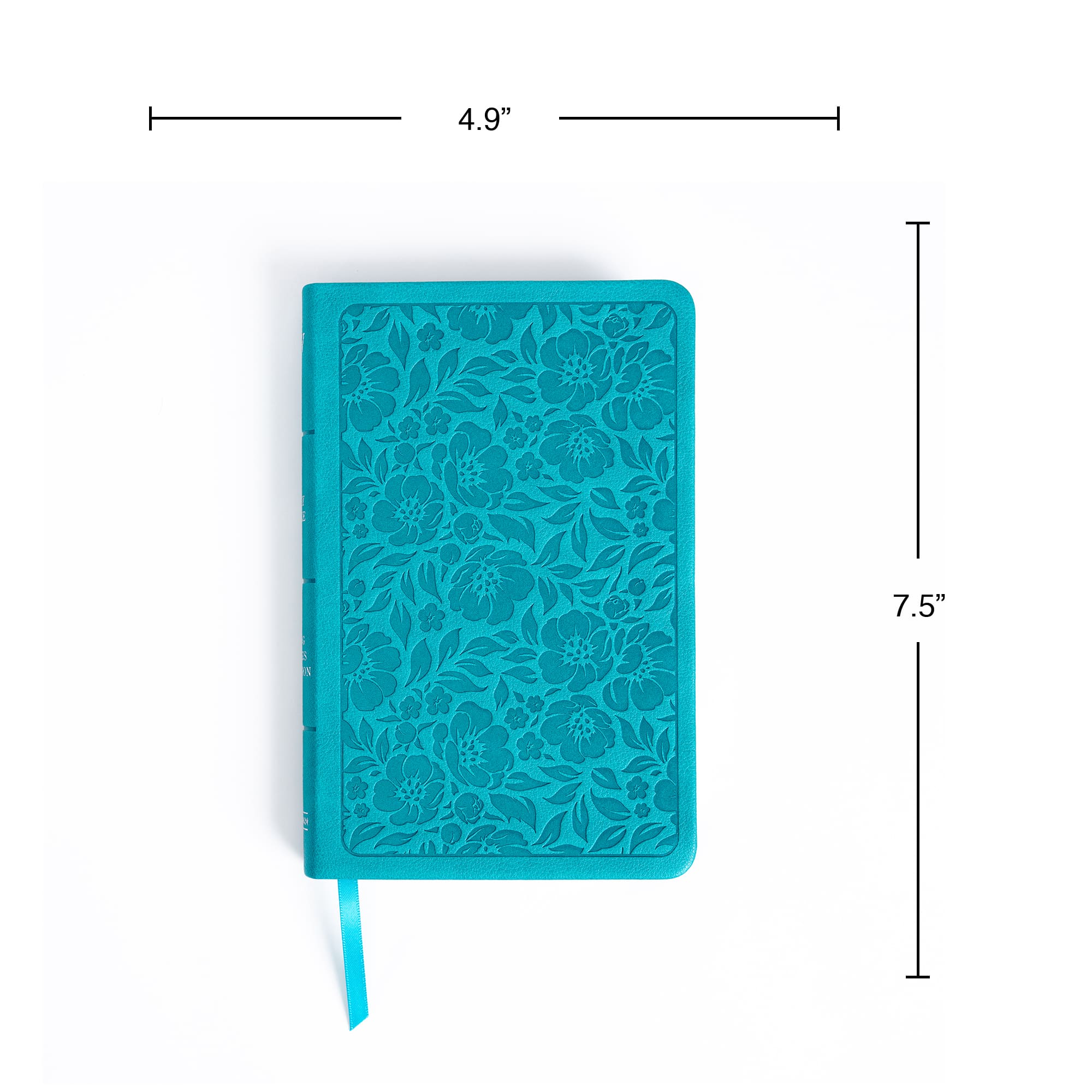 slide 9 of 11 for KJV Personal Size Bible, Teal LeatherTouch