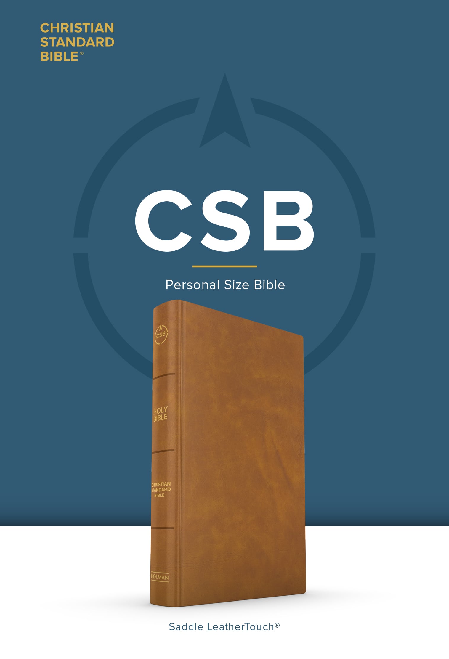 slide 2 of 12 for CSB Personal Size Bible, Saddle LeatherTouch