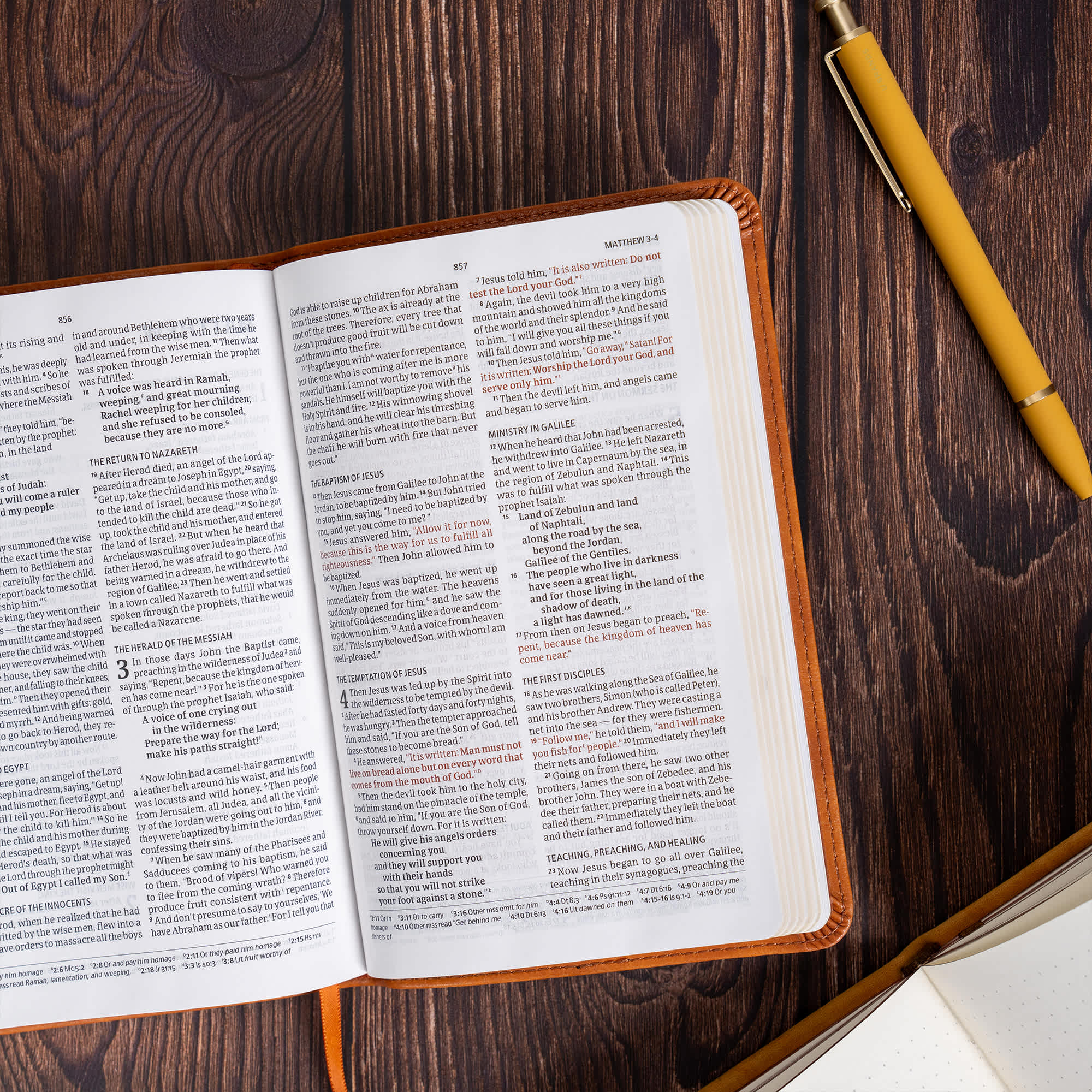 slide 7 of 12 for CSB Personal Size Bible, Saddle LeatherTouch