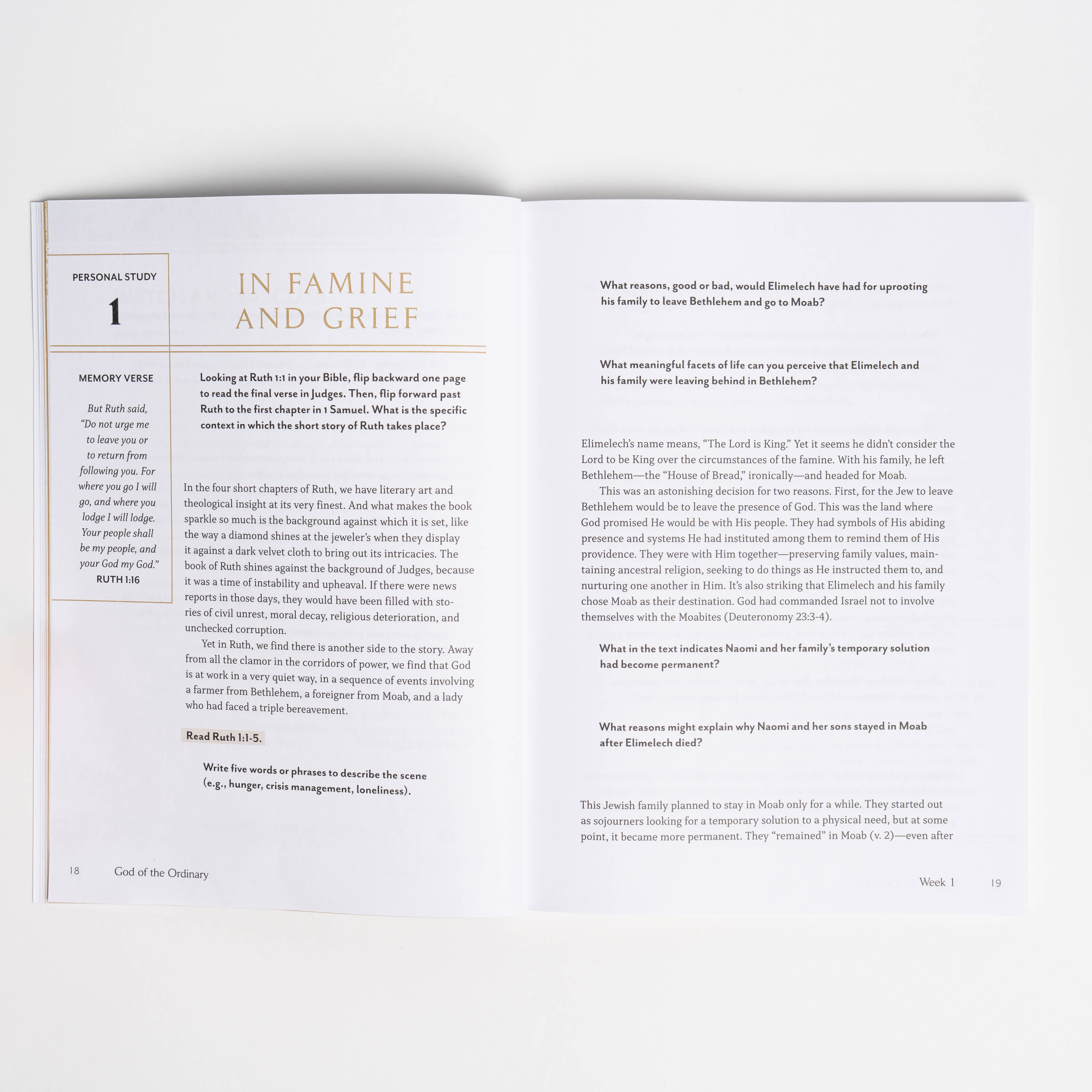 slide 5 of 7 for God of the Ordinary - Bible Study Book with Video Access