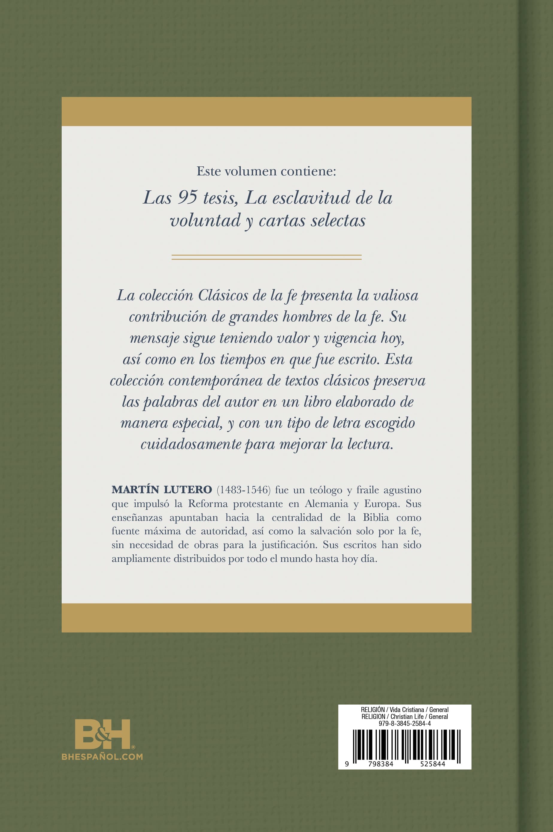 slide 2 of 2 for Clásicos de la fe: Lutero