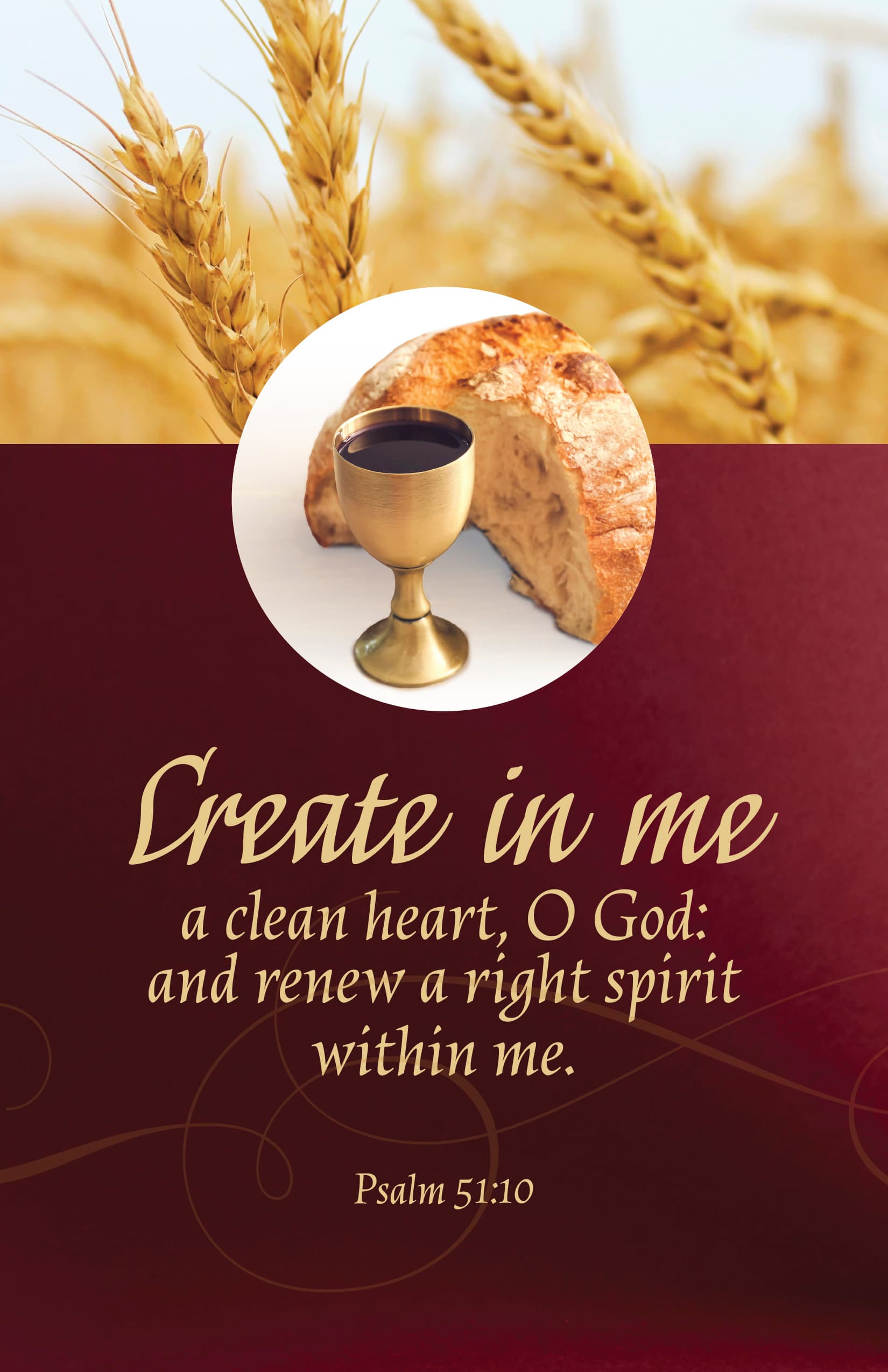 communion bulletin: examine (package of 100) | lifeway