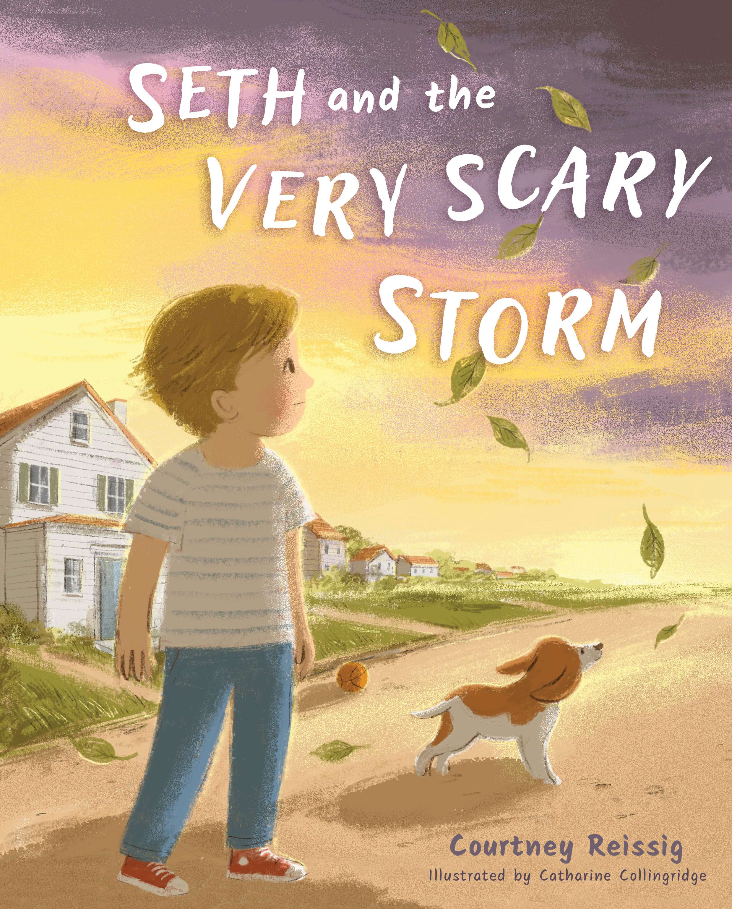slide 1 of 2 for Seth and the Very Scary Storm