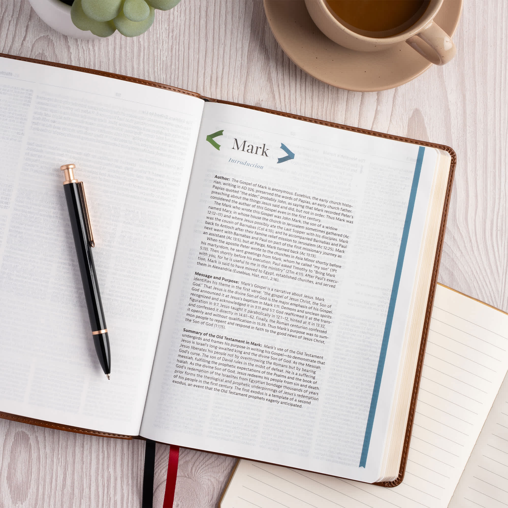 slide 5 of 15 for CSB Connecting Scripture New Testament, Brown LeatherTouch