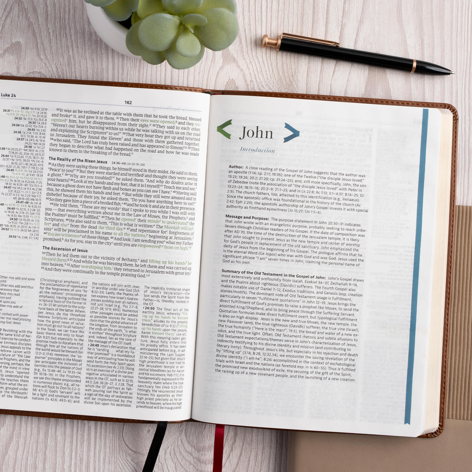 slide 7 of 15 for CSB Connecting Scripture New Testament, Brown LeatherTouch