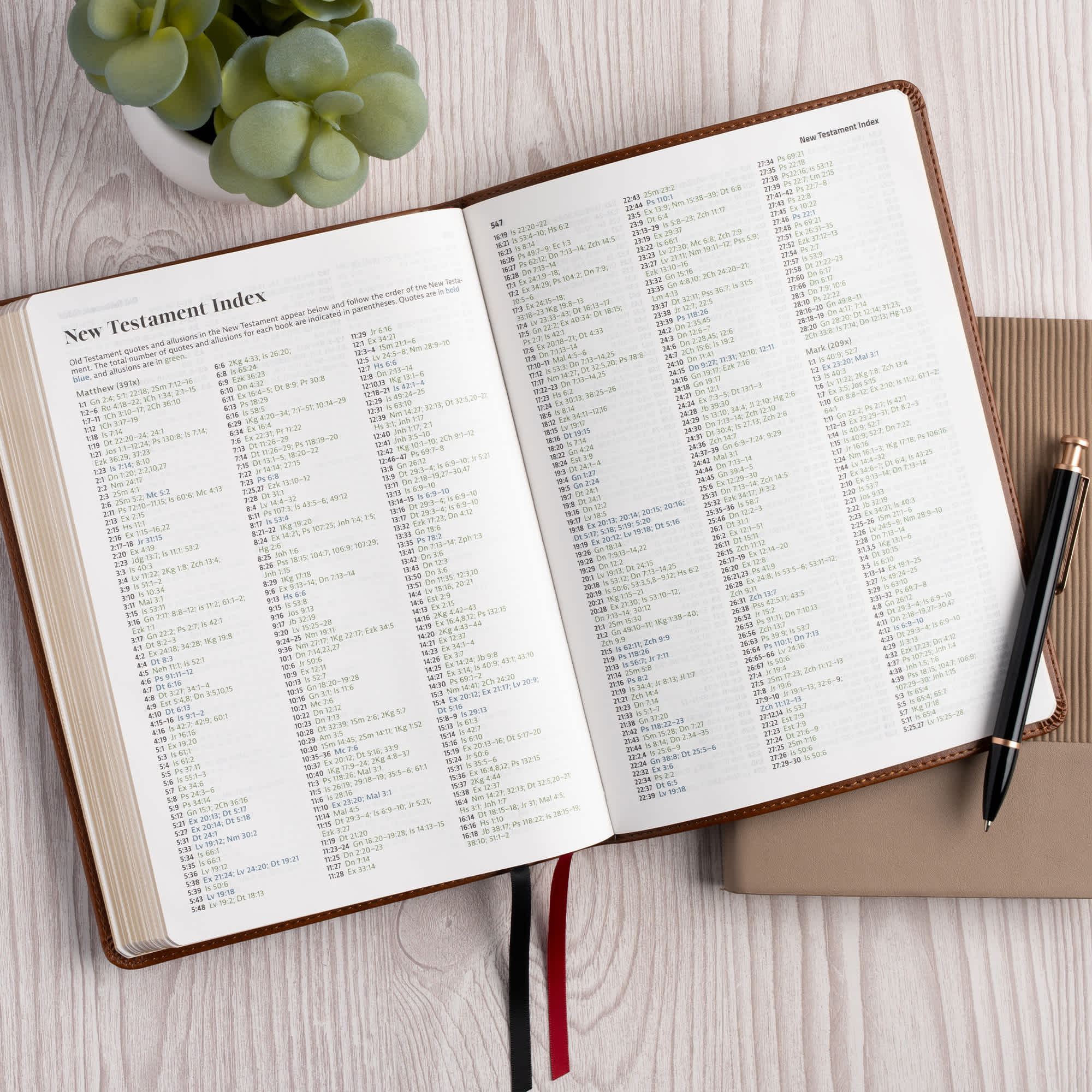 slide 8 of 15 for CSB Connecting Scripture New Testament, Brown LeatherTouch