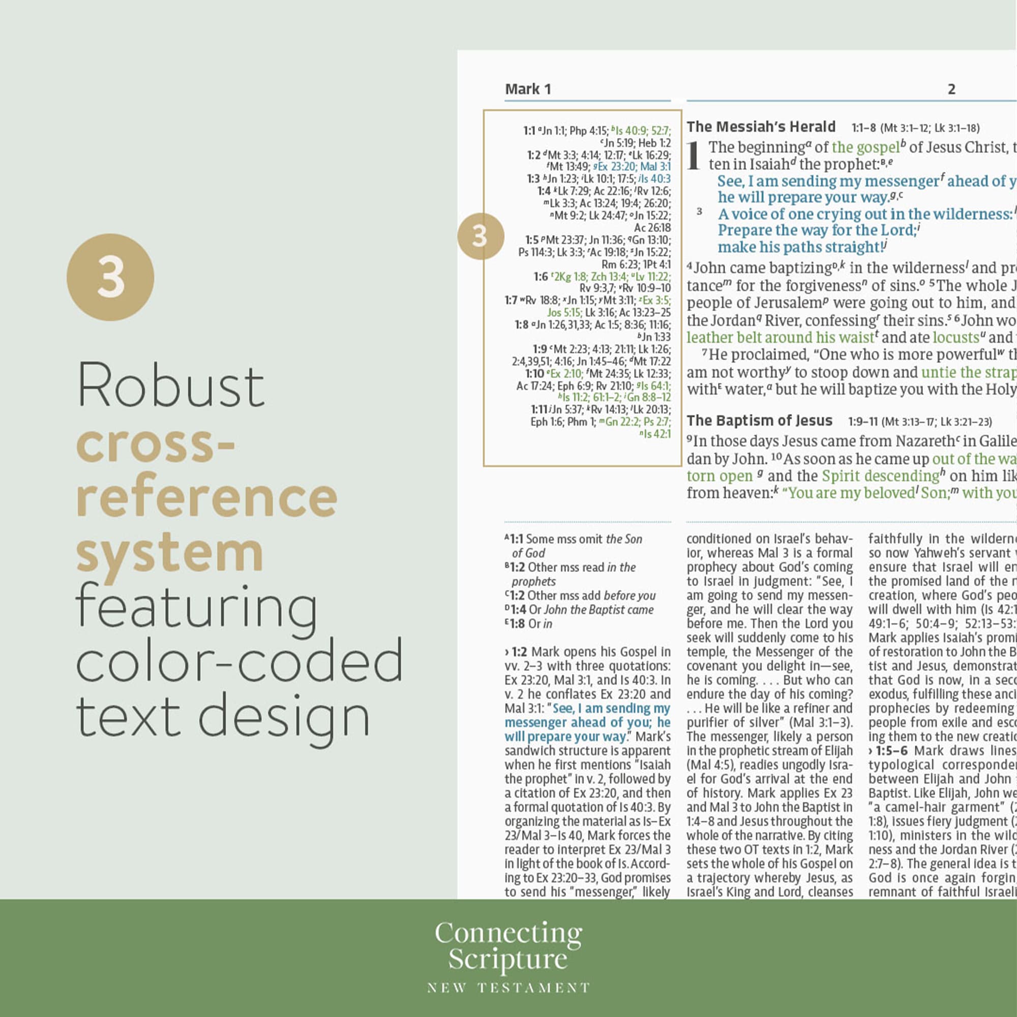 slide 14 of 15 for CSB Connecting Scripture New Testament, Brown LeatherTouch