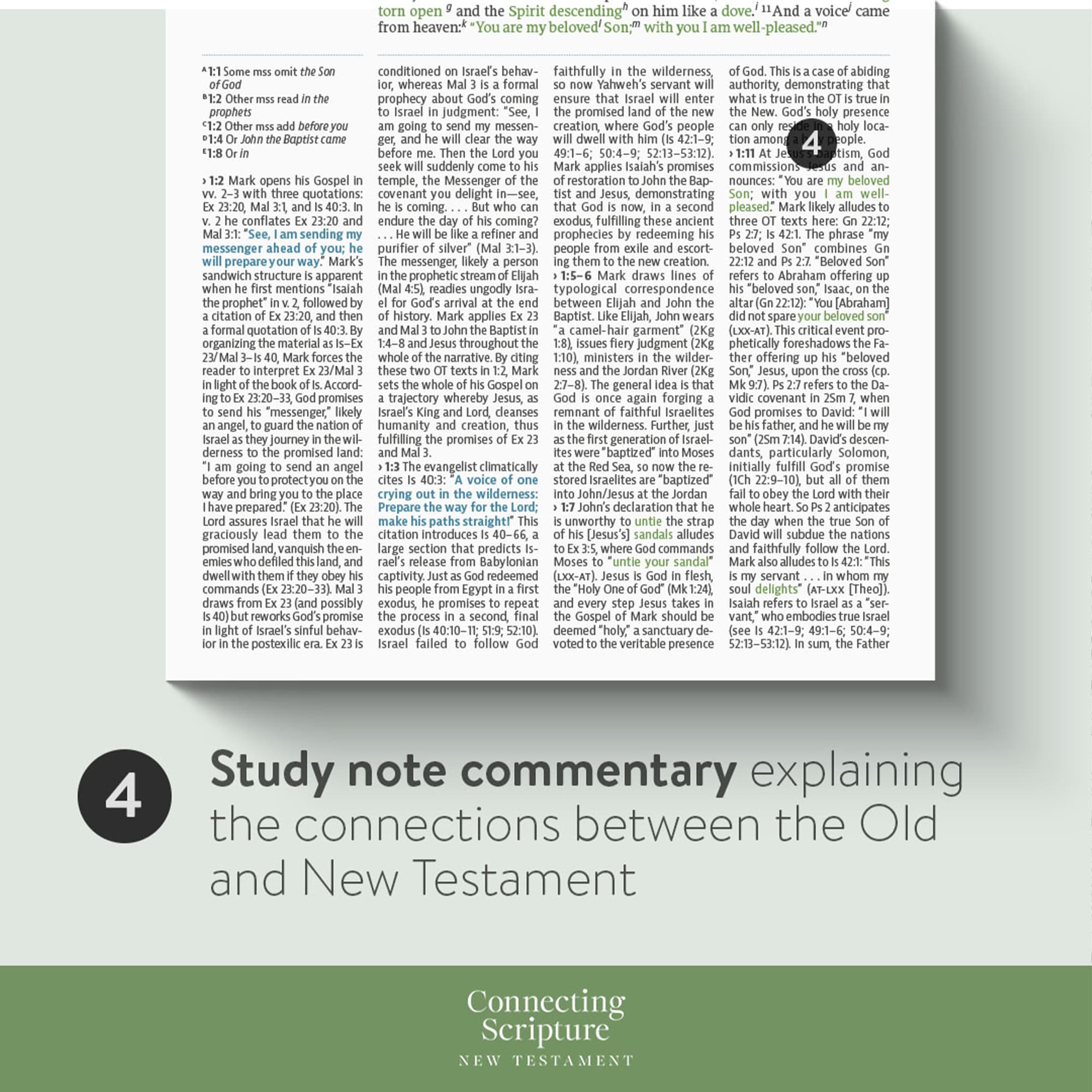 slide 15 of 15 for CSB Connecting Scripture New Testament, Brown LeatherTouch