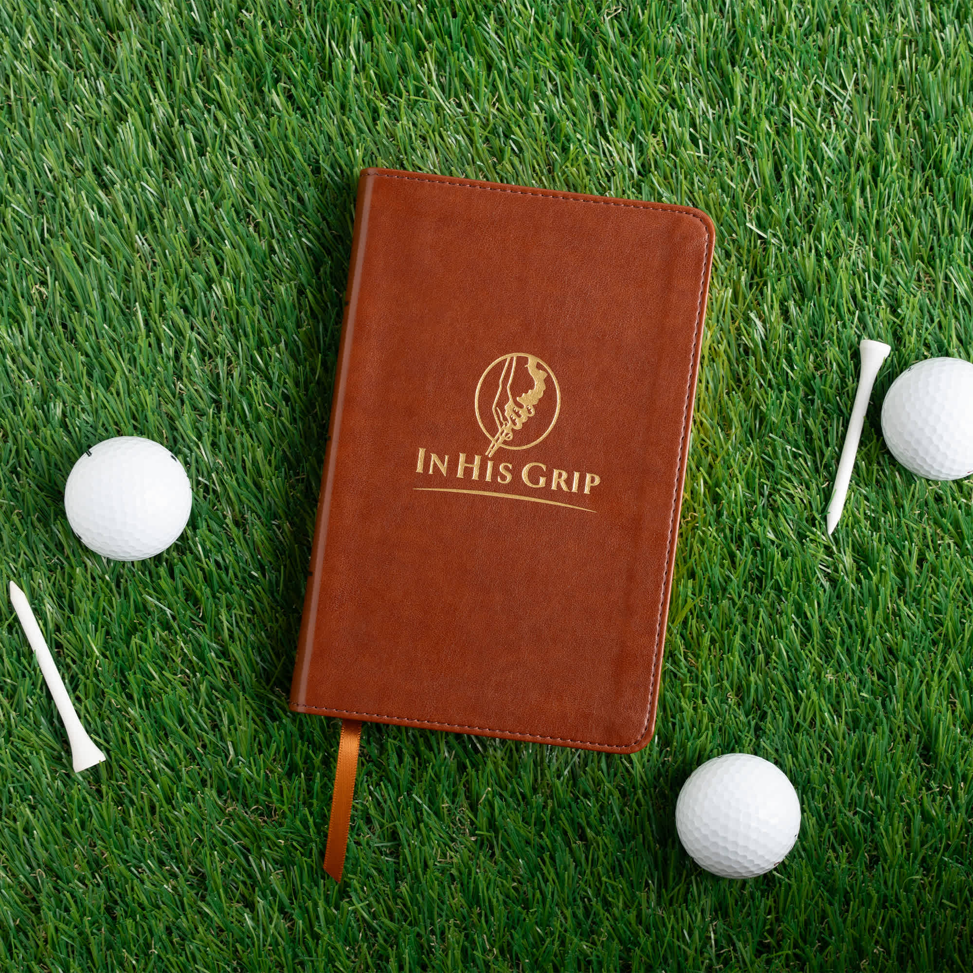 slide 12 of 12 for CSB In His Grip Golfer's Bible, Brown LeatherTouch