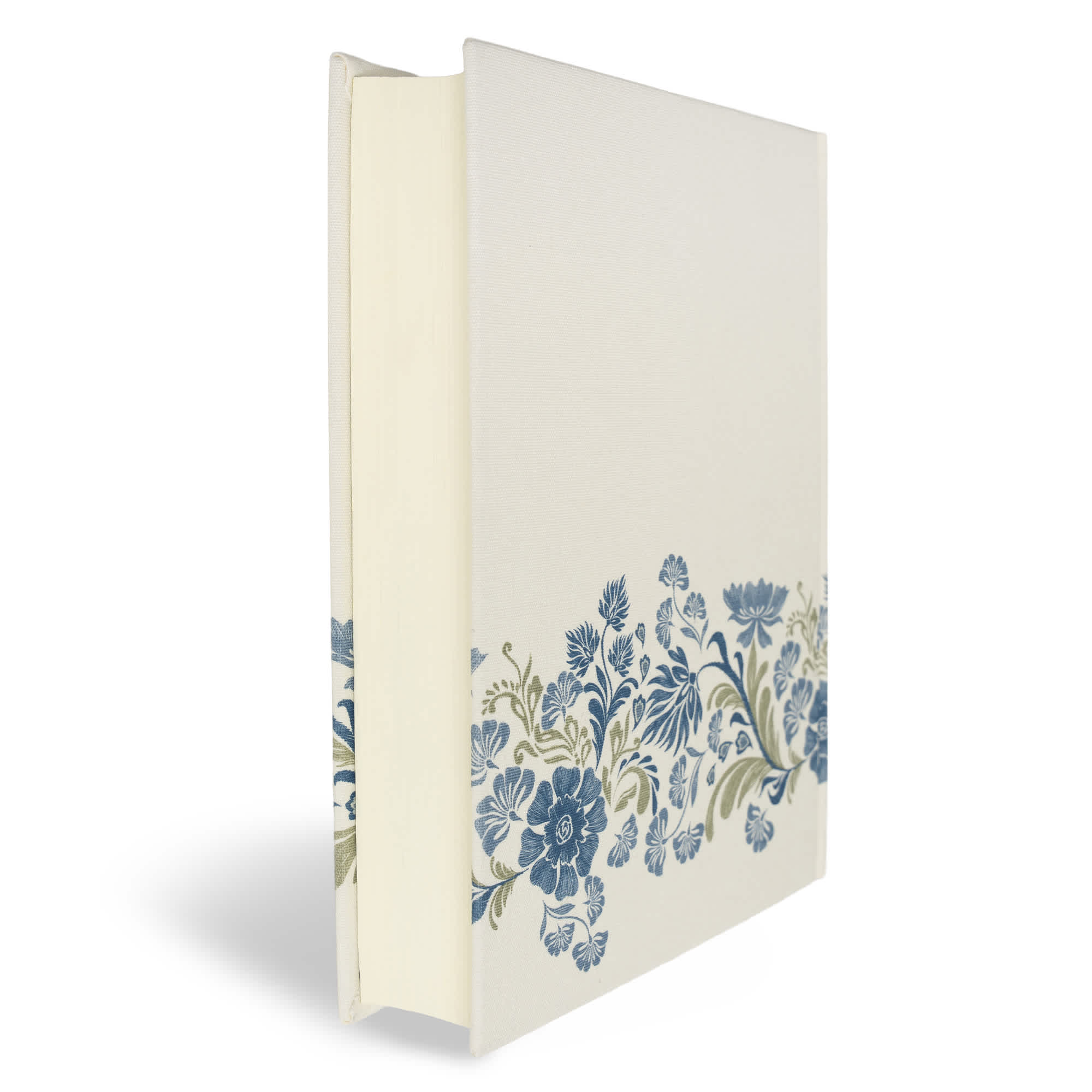 slide 4 of 11 for CSB Notetaking Bible, Large Print Edition, Cream Floral Cloth Over Board