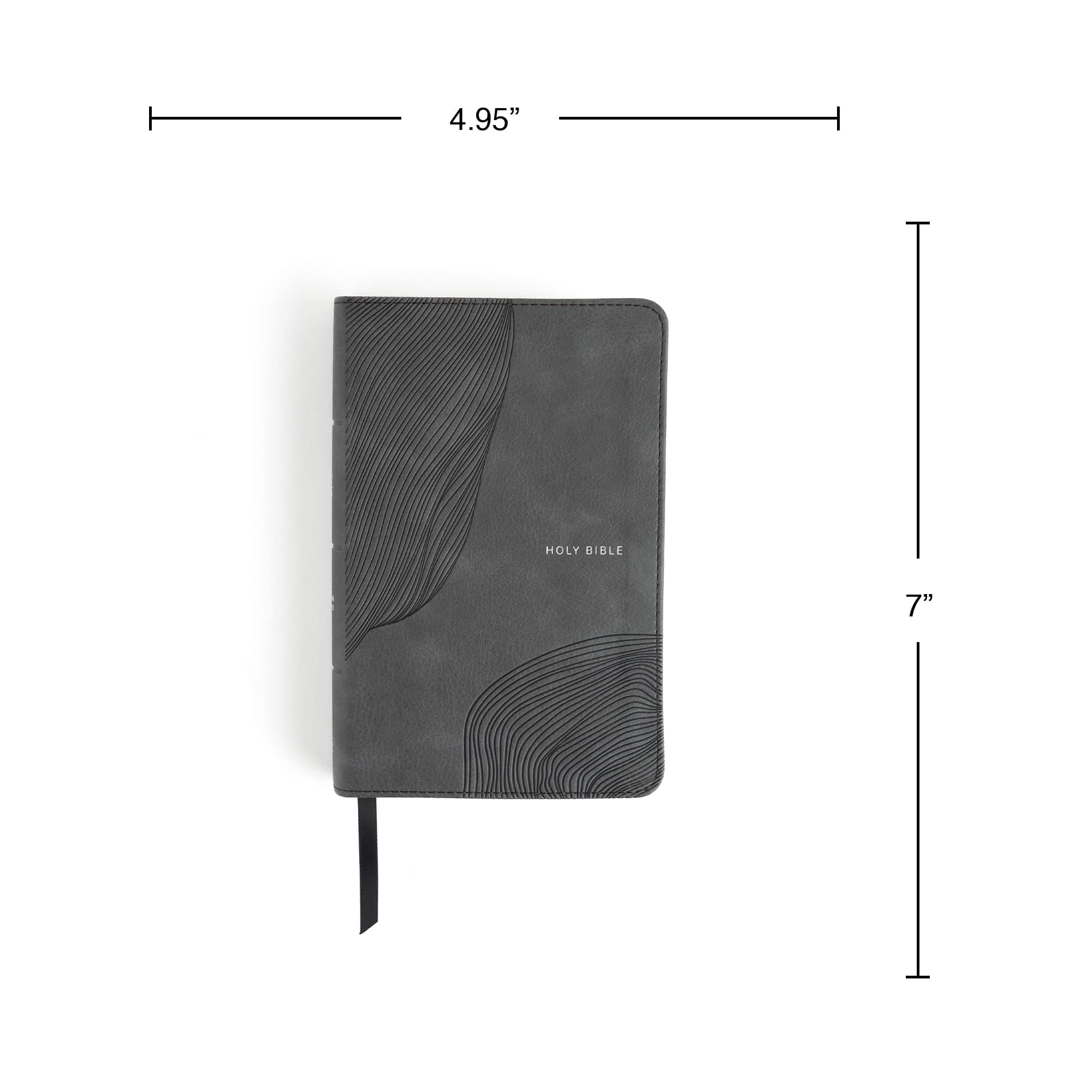 slide 9 of 11 for CSB Single-Column Compact Bible, Digital Study Edition, Charcoal LeatherTouch